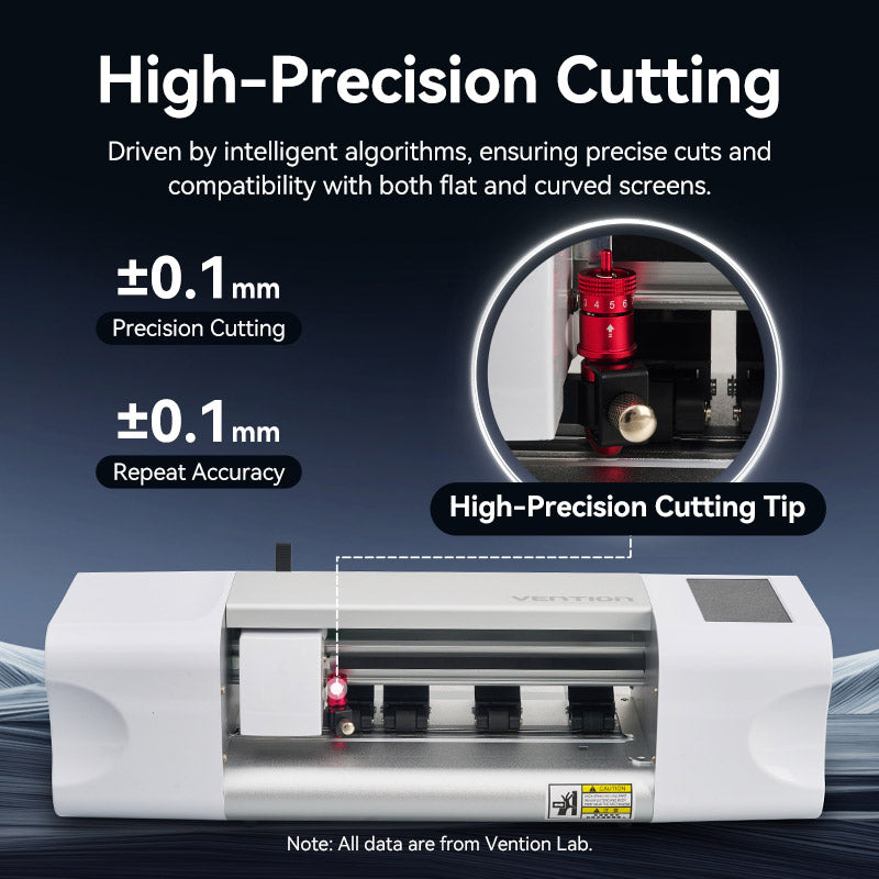 Vention Intelligent Screen Film Cutter with Touch Screen - EU Plug、mySite、fannypackpong