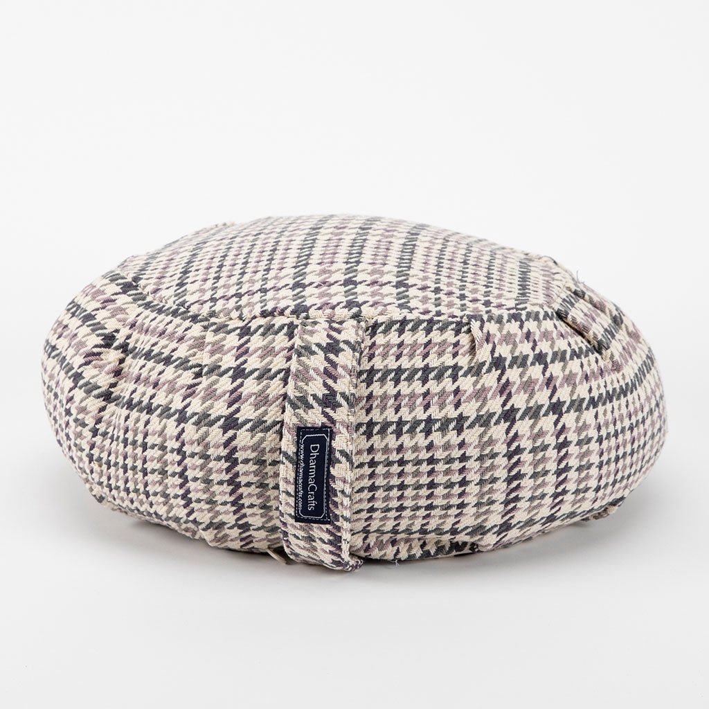Houndstooth Plaid Zafu Zabuton Set、mySite、topwebapps