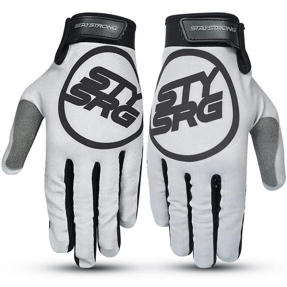  Stay Strong Staple 3 Gloves - Grey、mySite、merchandisen