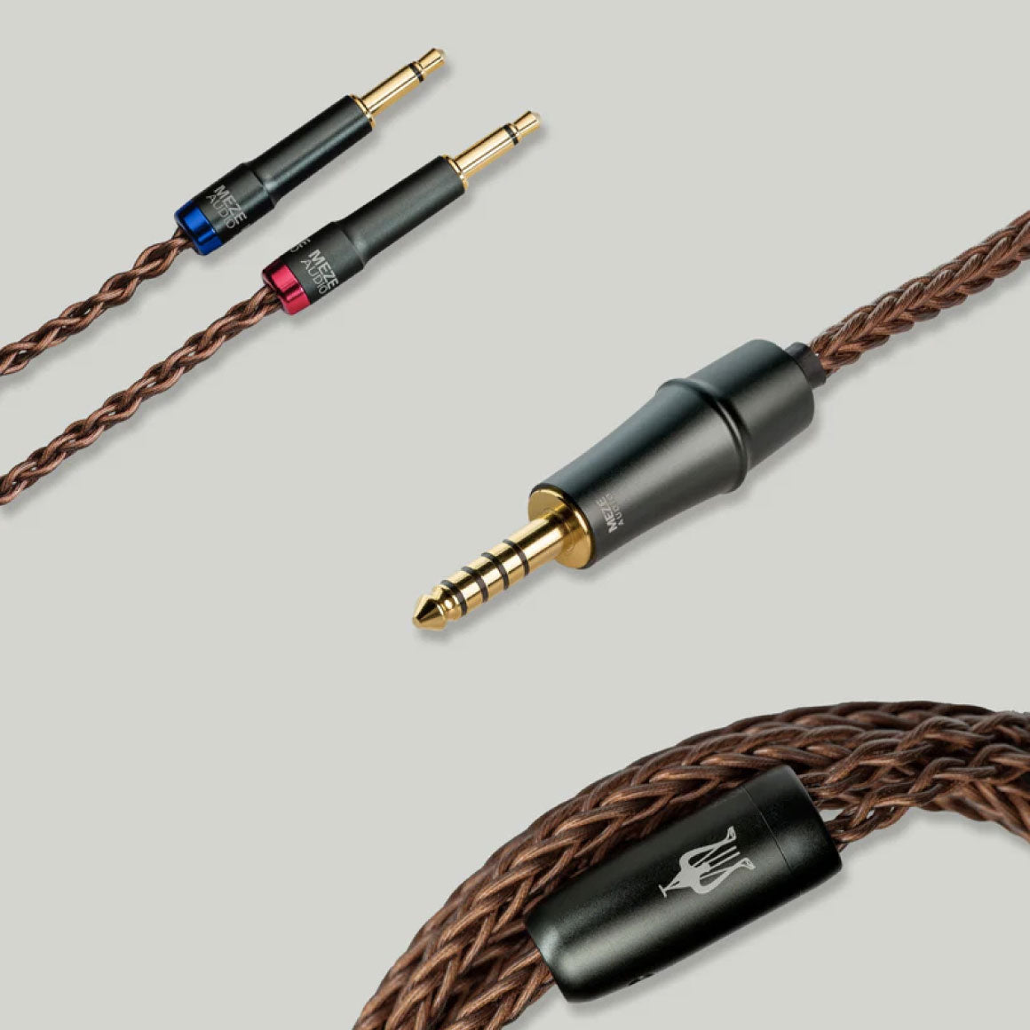  Meze - Mono 3.5mm to 4.4mm Copper PCUHD Premium Cables、mySite、merchandisen