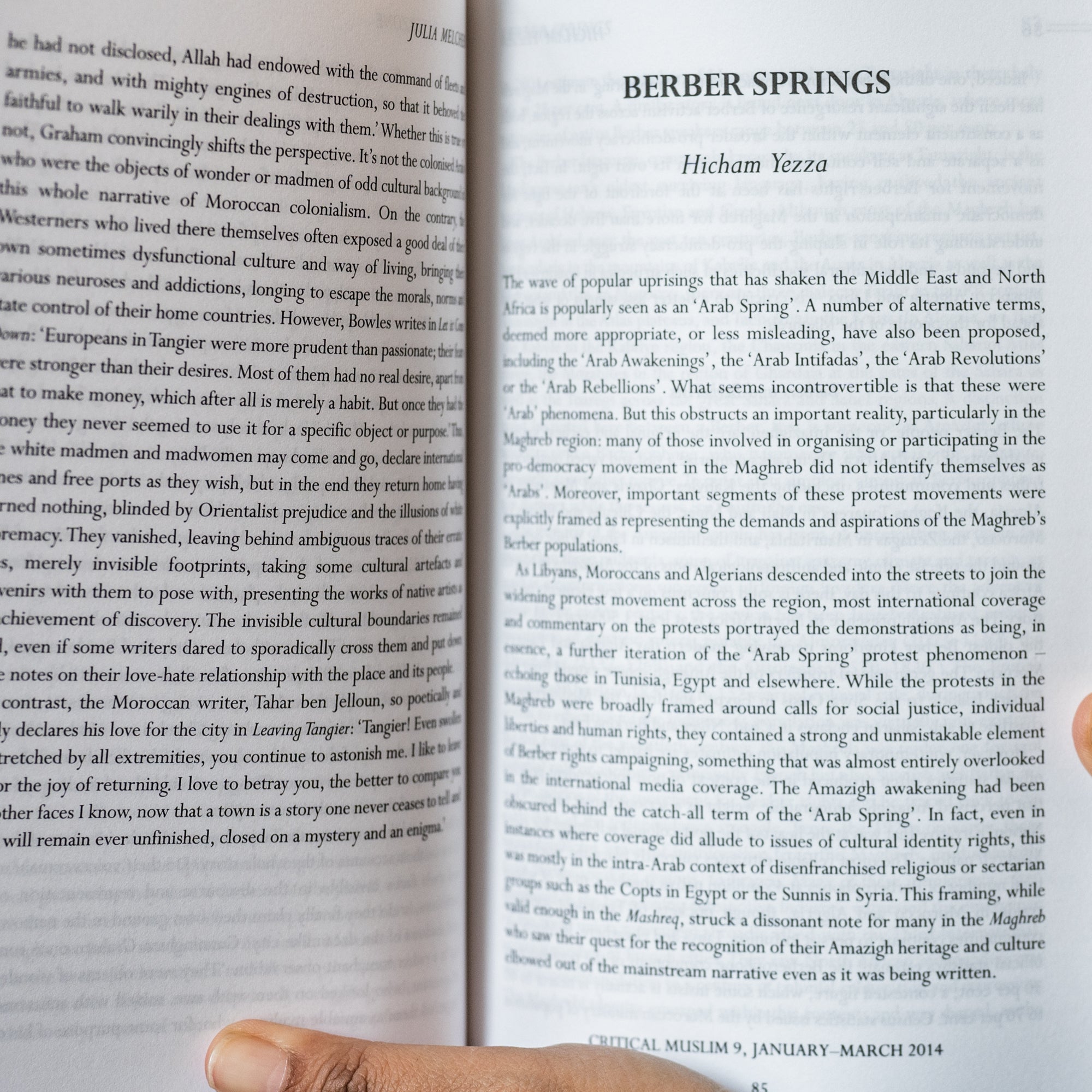 Critical Muslim 09: The Maghreb、mySite、topwebapps