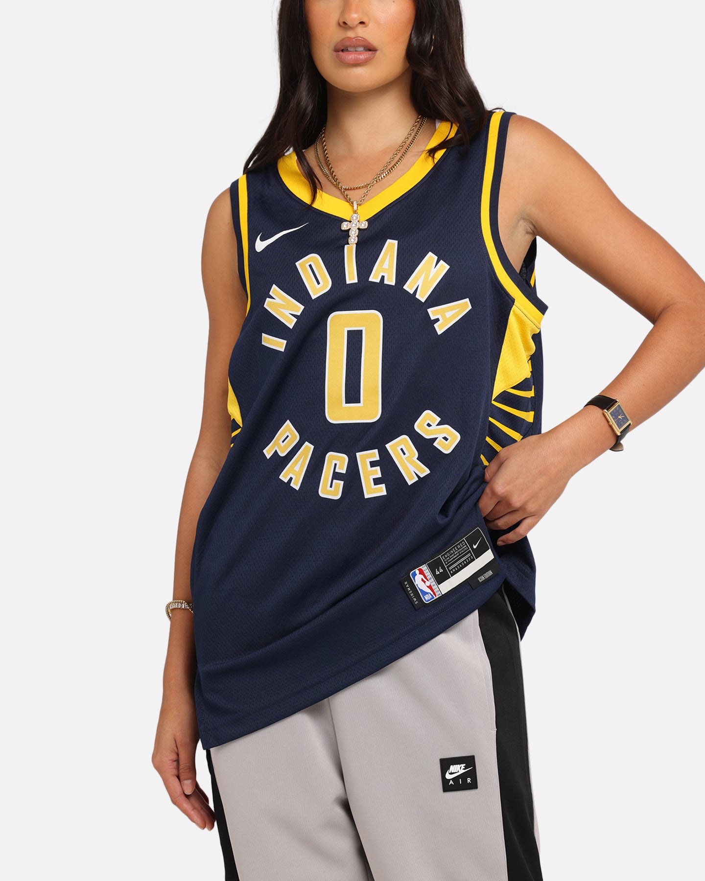 Nike Tyrese Haliburton Indiana Pacers #0 Icon Edition 2022/23 Nike Dri-Fit NBA Swingman Jersey College Navy、mySite、zt4zffjzw