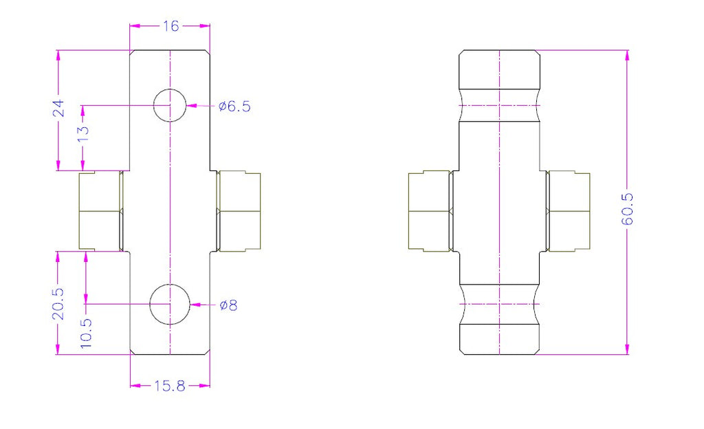 Adapter Dimensions