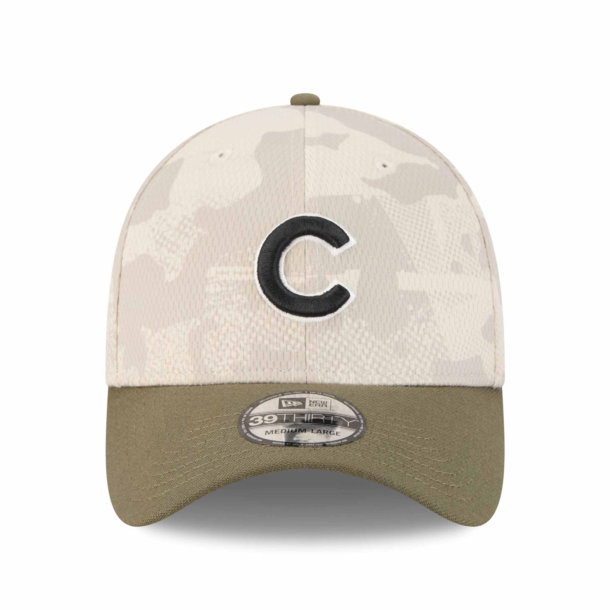 Chicago Cubs New Era 2025 Armed Forces Day 39Thirty Stretch Fit Cap、mySite、vikingsvslions
