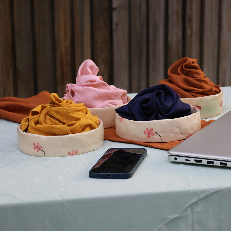 Pure Linen Table Napkins | Set of 2 | Dusty Pink、mySite、camillekostekn