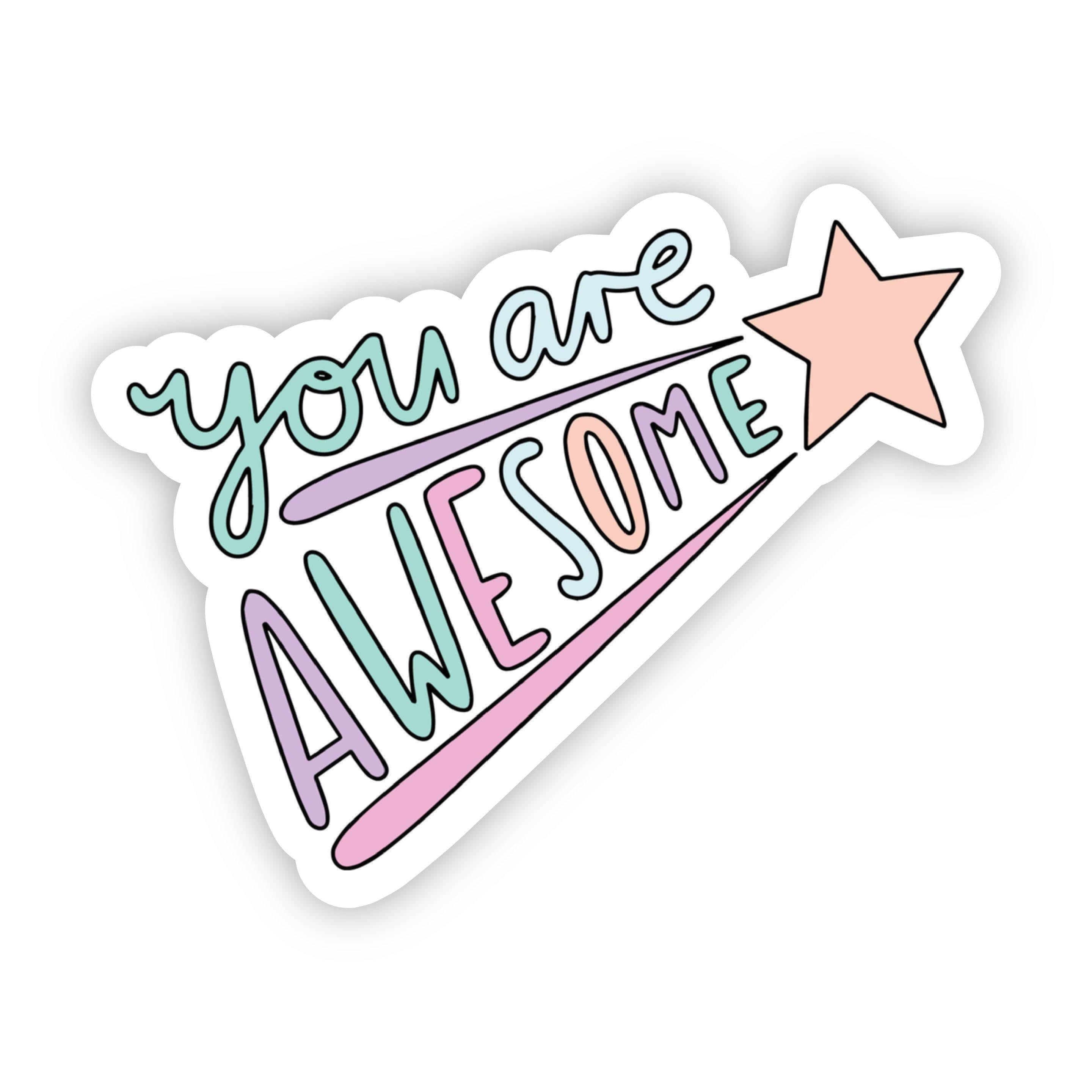  You Are Awesome Shooting Star Sticker、mySite、elrpsem3k