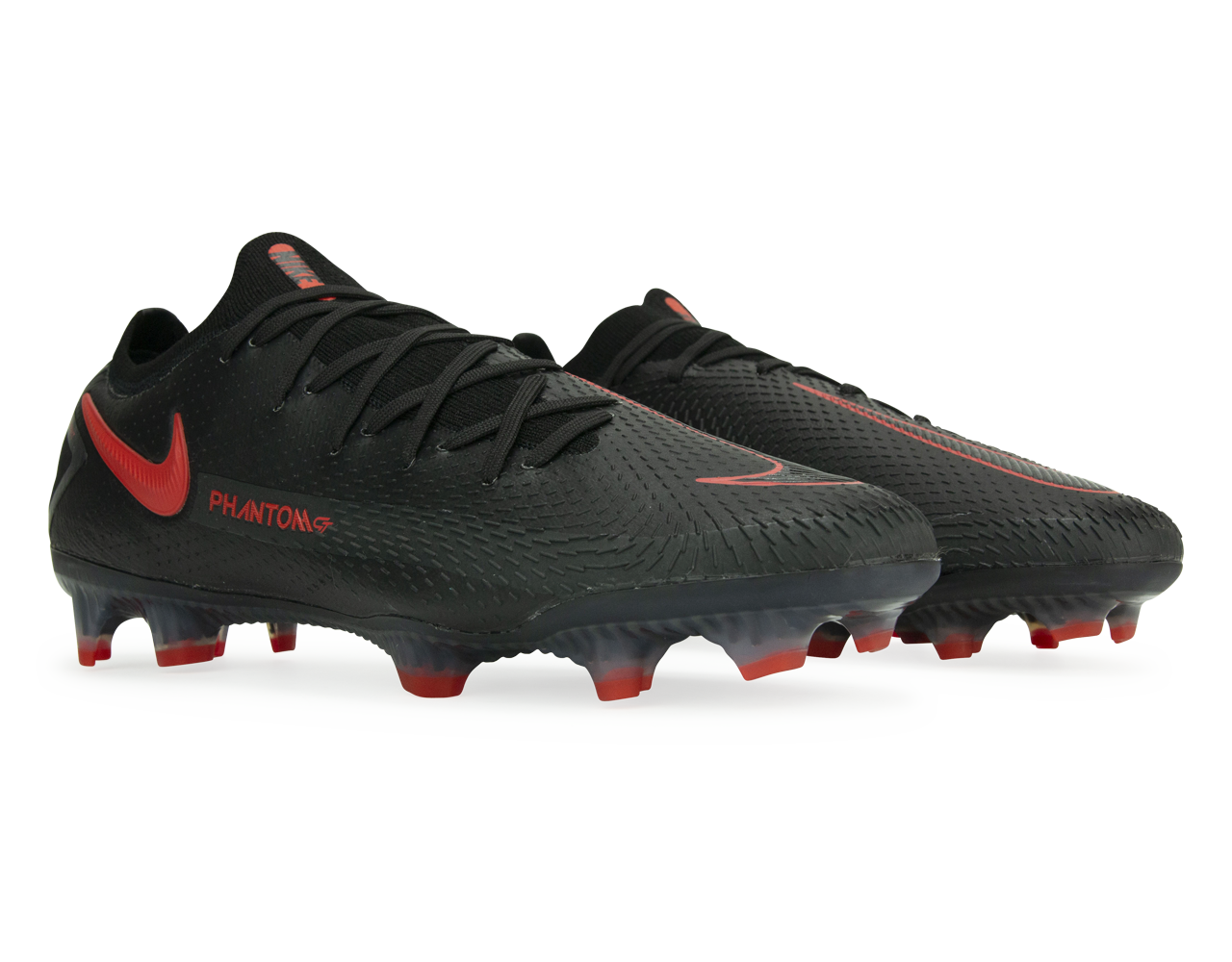 Nike Men's Phantom GT Elite FG Black/Dark Smoke Grey/Chile Red、mySite、bottomscart