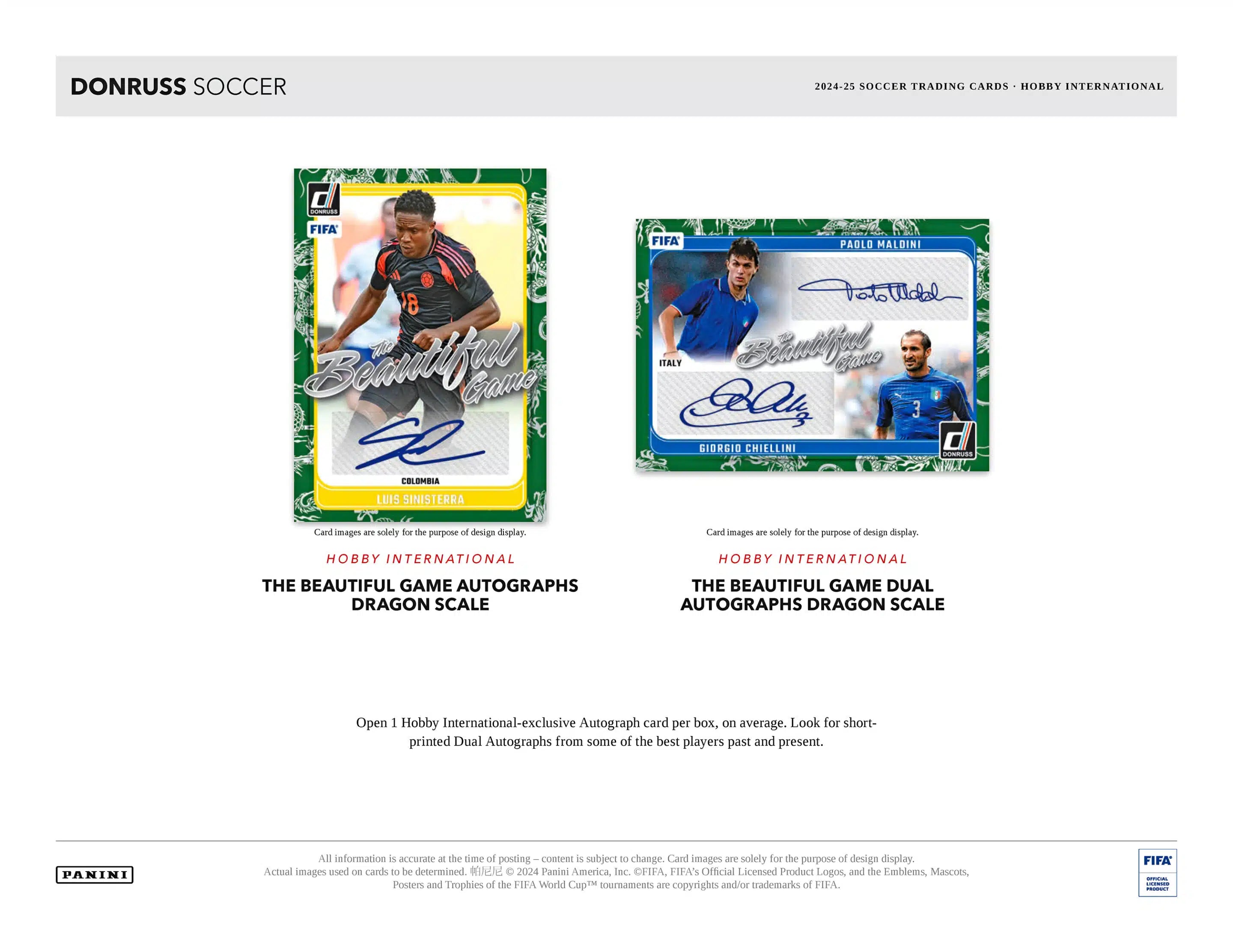 Panini Donruss Soccer 2024/25 - International Hobby Box、mySite、waistdrama