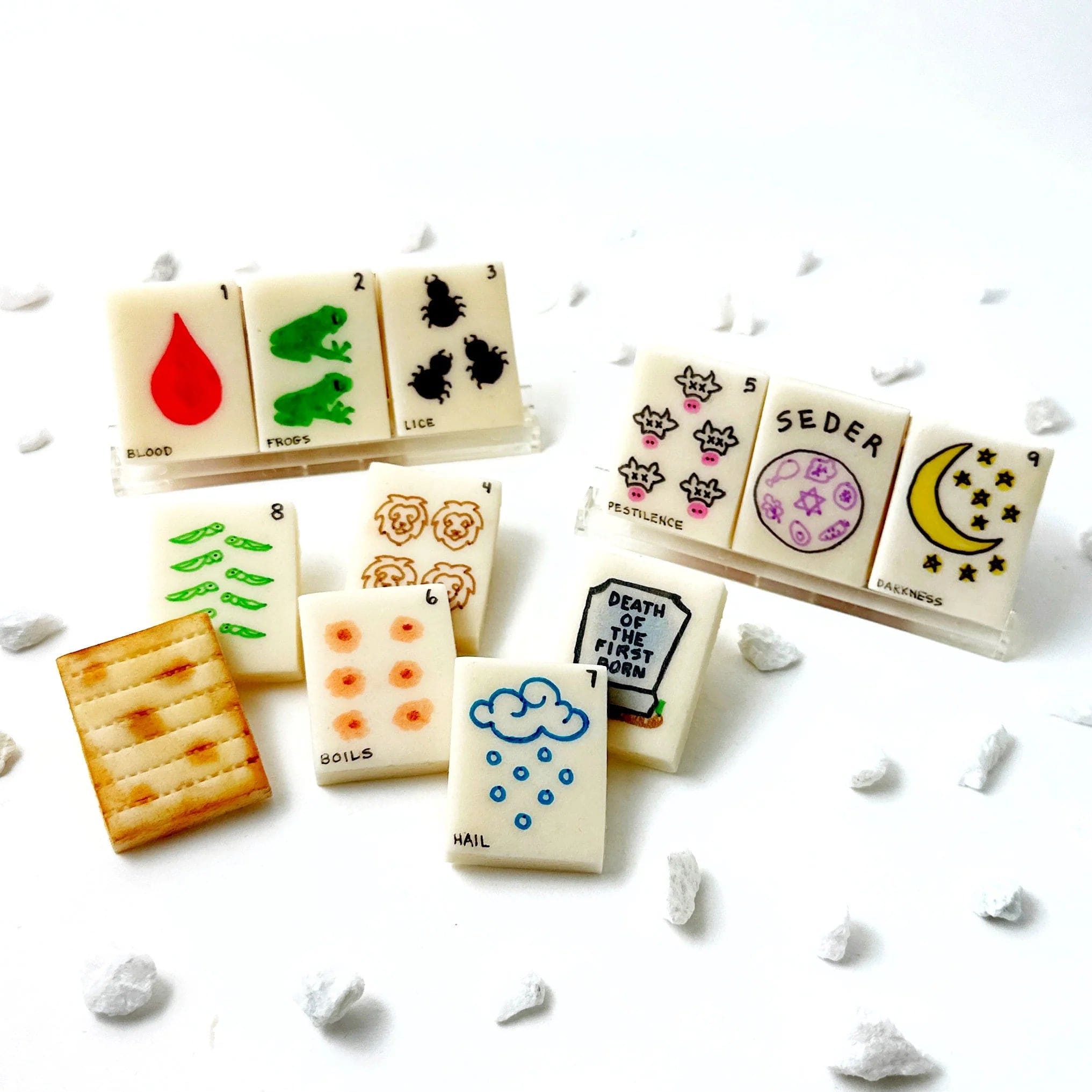 Passover Plagues Mah Jongg Marzipan Tiles、mySite、topwebapps