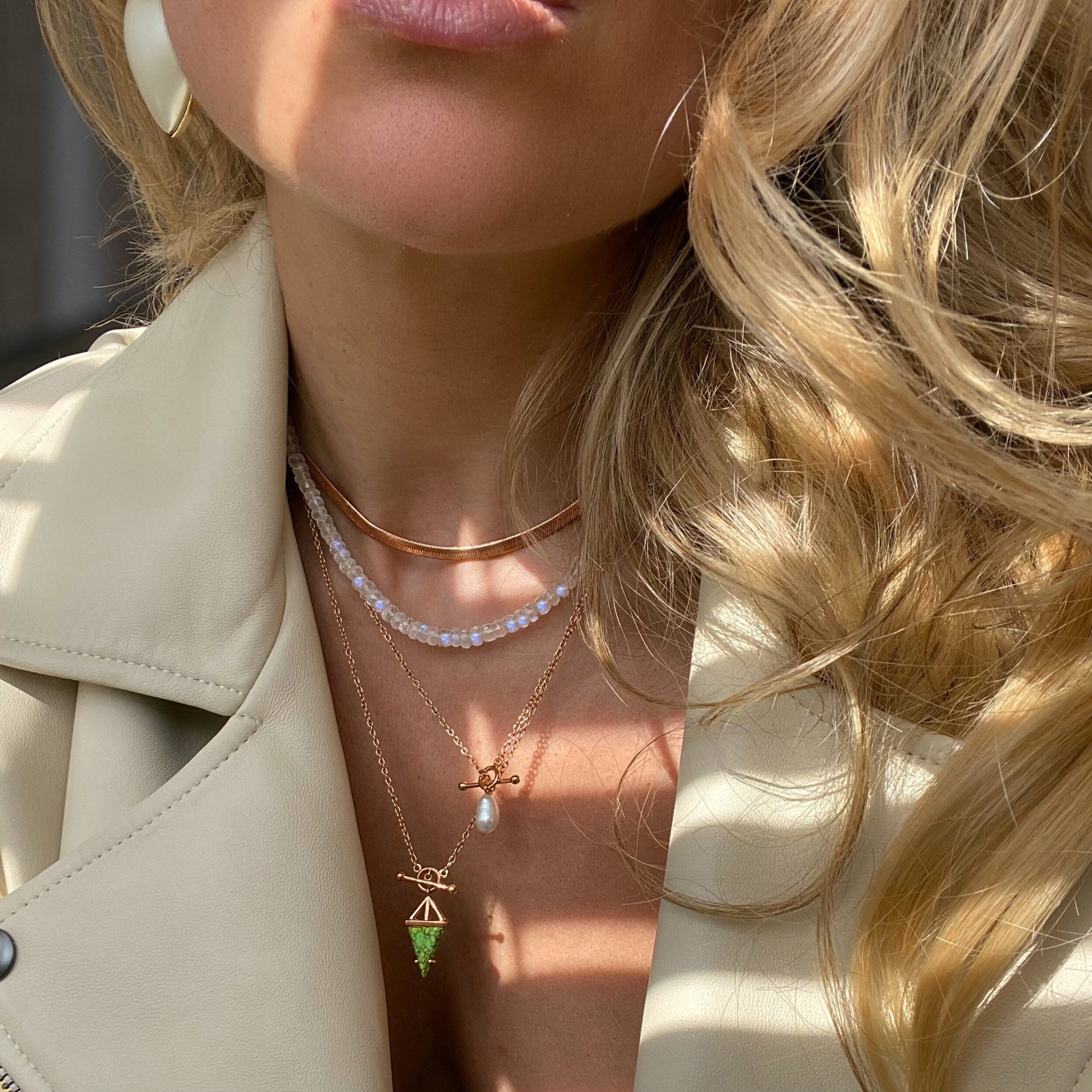 Baroque Pearl T-Lock Necklace - Naia、mySite、hinf8tx79