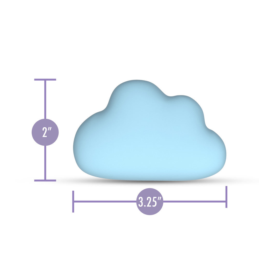 Play With Me | Cuddle Cloud Handheld Silicone Clitoral Vibrator With Sensual Pleasure Nubs – USB Rechargeable – In Blue、mySite、bottomscart