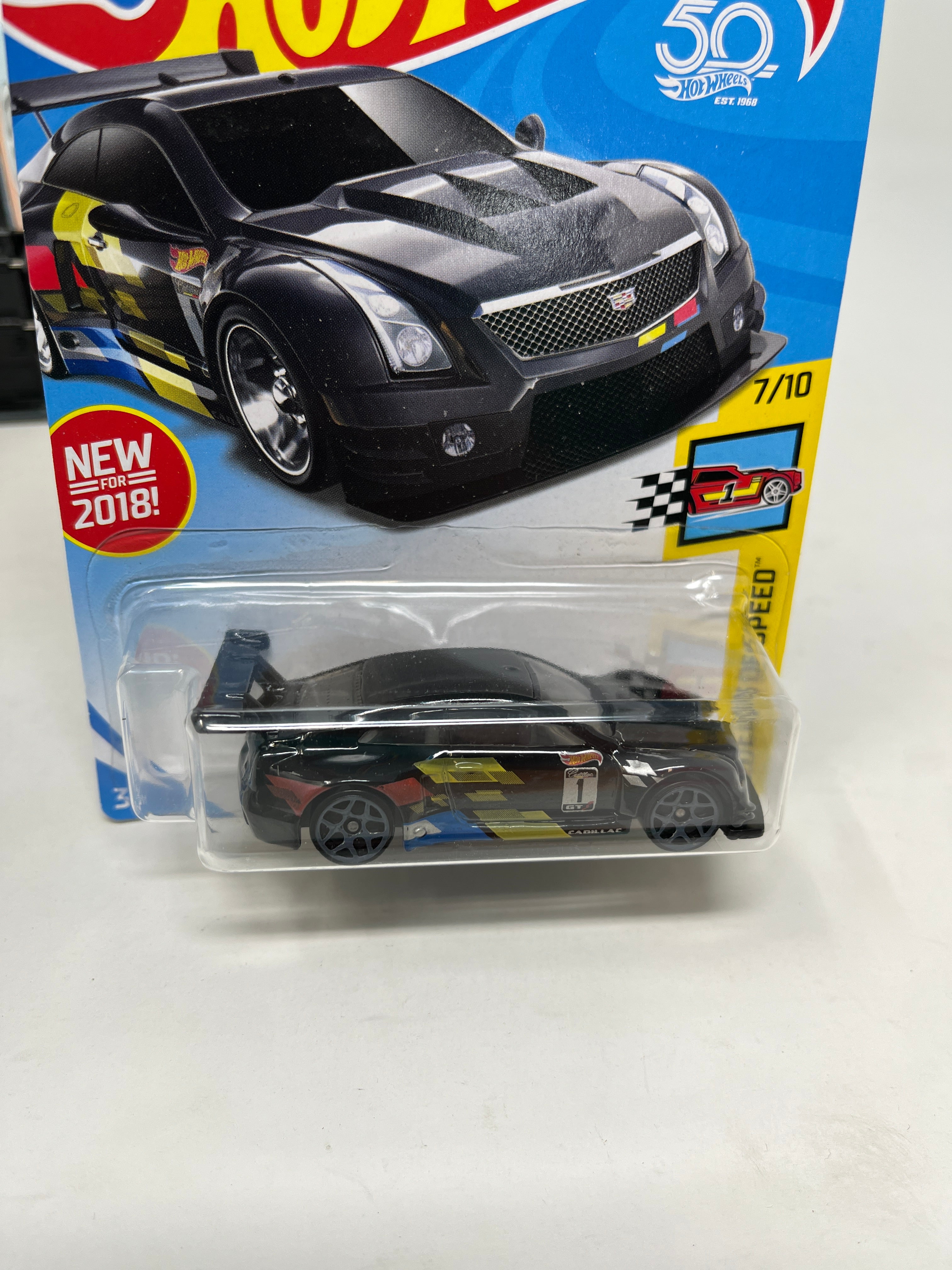 '16 Cadillac ATS-V R #70 * 2018 Hot Wheels * BLACK、mySite、hgirdovlk
