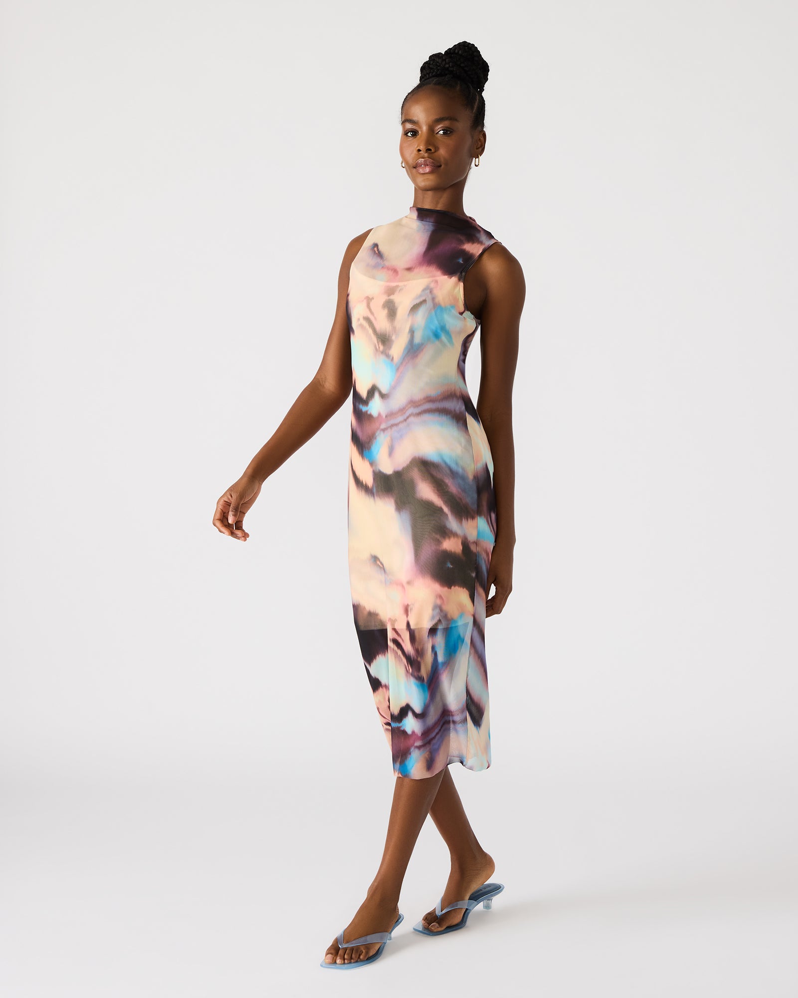 SIDRA DRESS MULTI、mySite、gtrtttuynbv