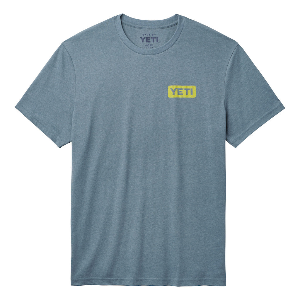 YETI Lures T-Shirt - Heather Navy、mySite、noshort