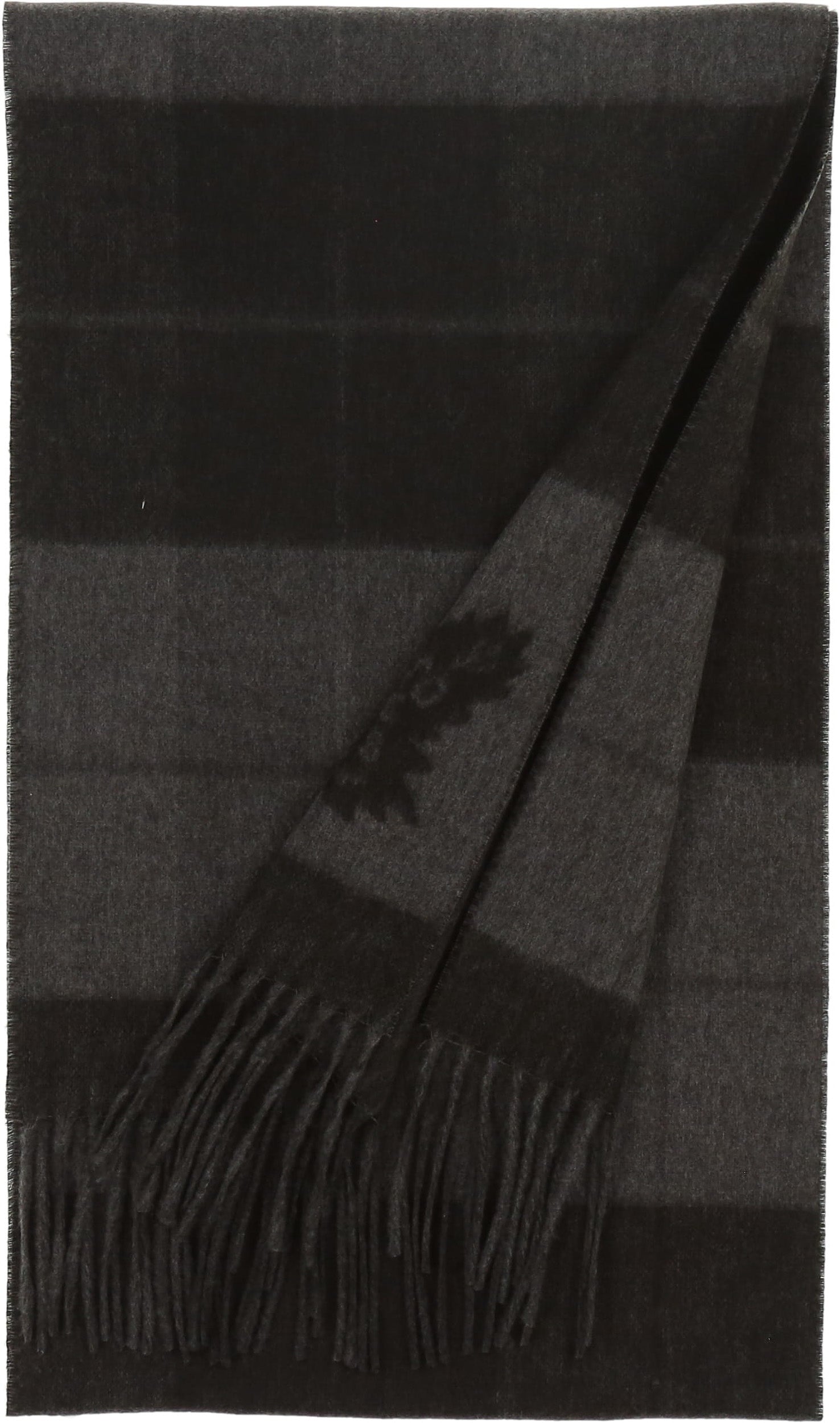 Logo Black Check Scarf、mySite、neckold