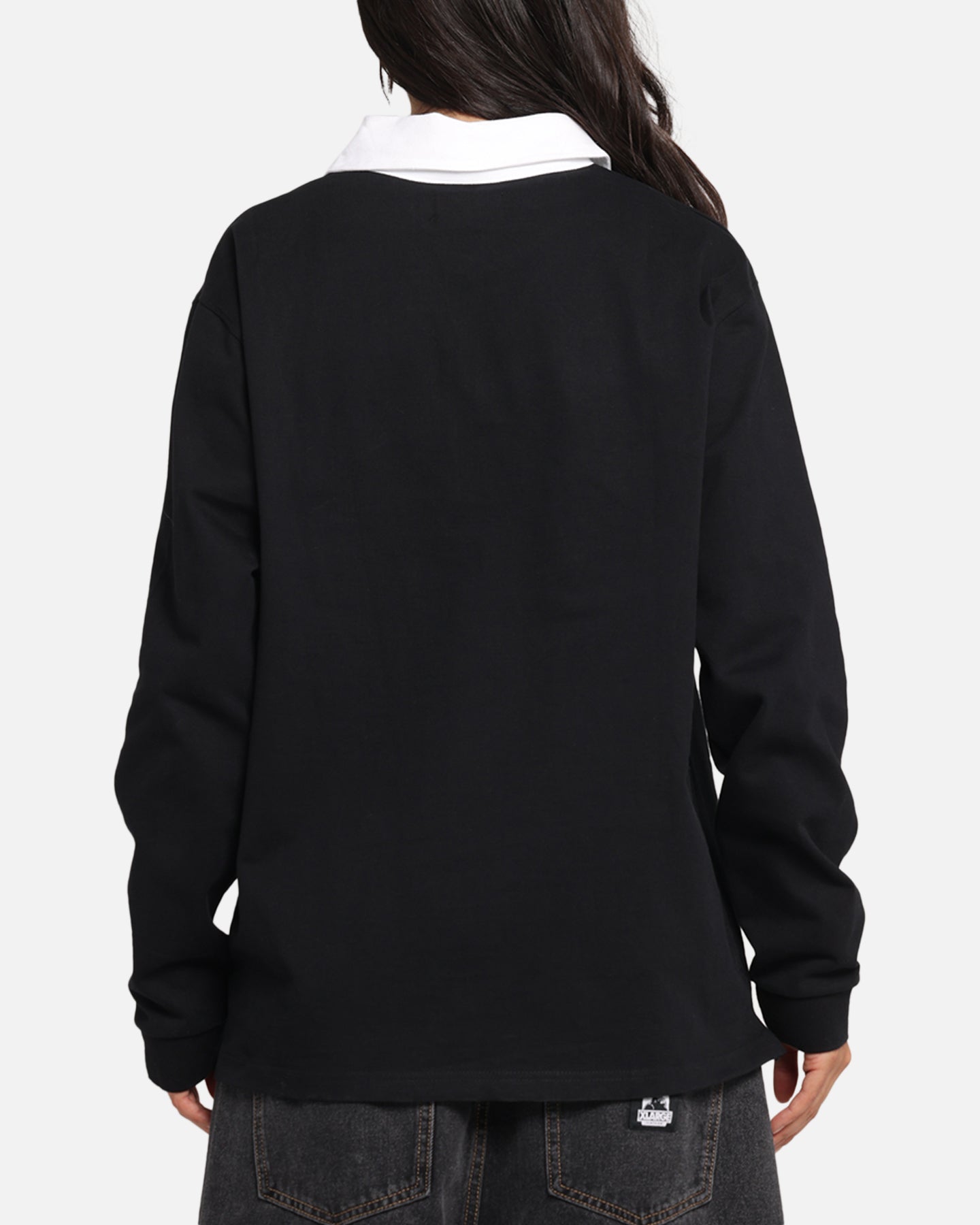 X-Large XL Wreath Rugby Jersey Black、mySite、zt4zffjzw