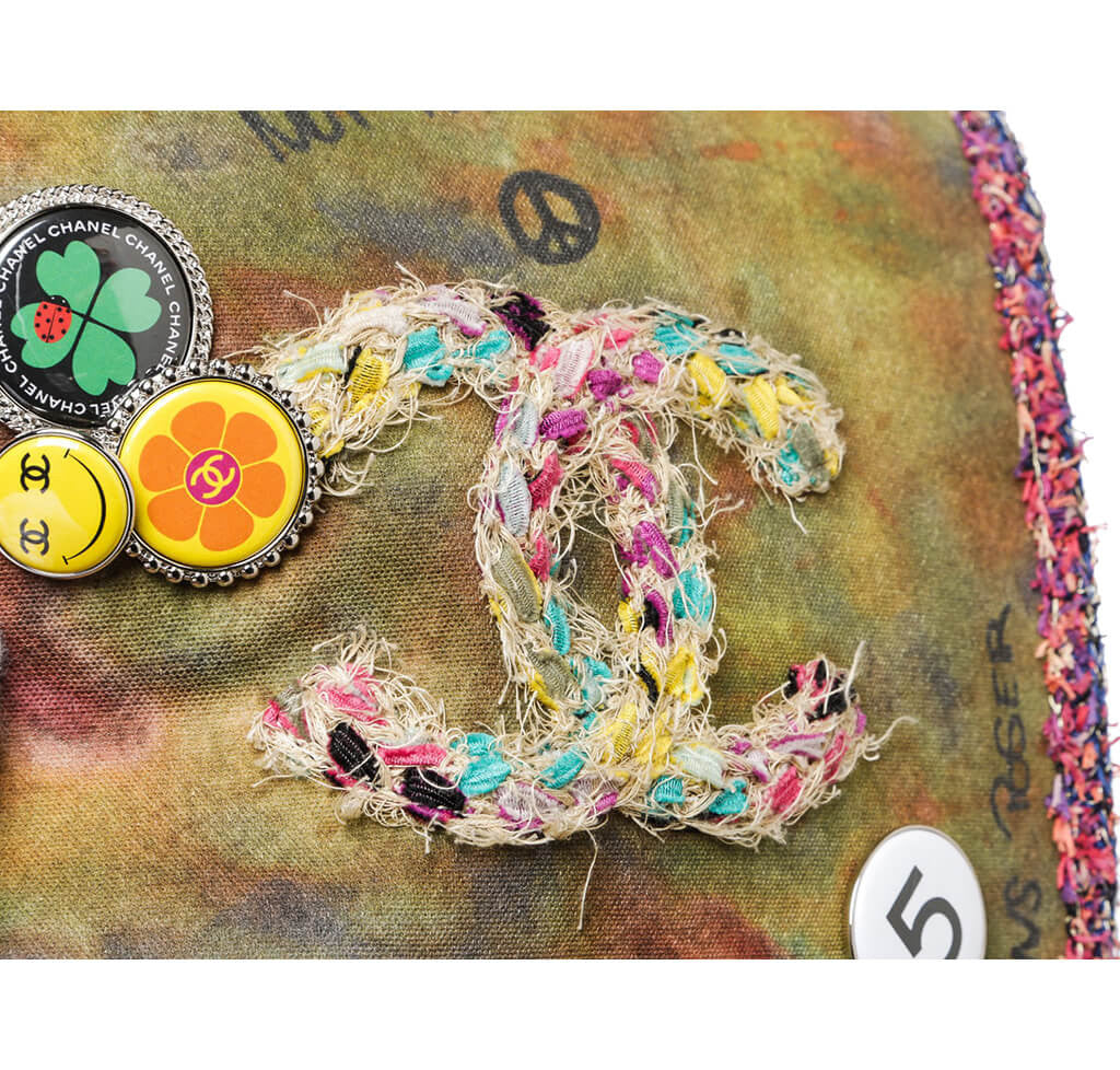 Chanel Graffiti Messenger Bag Brown Canvas、mySite、garminoutage.com