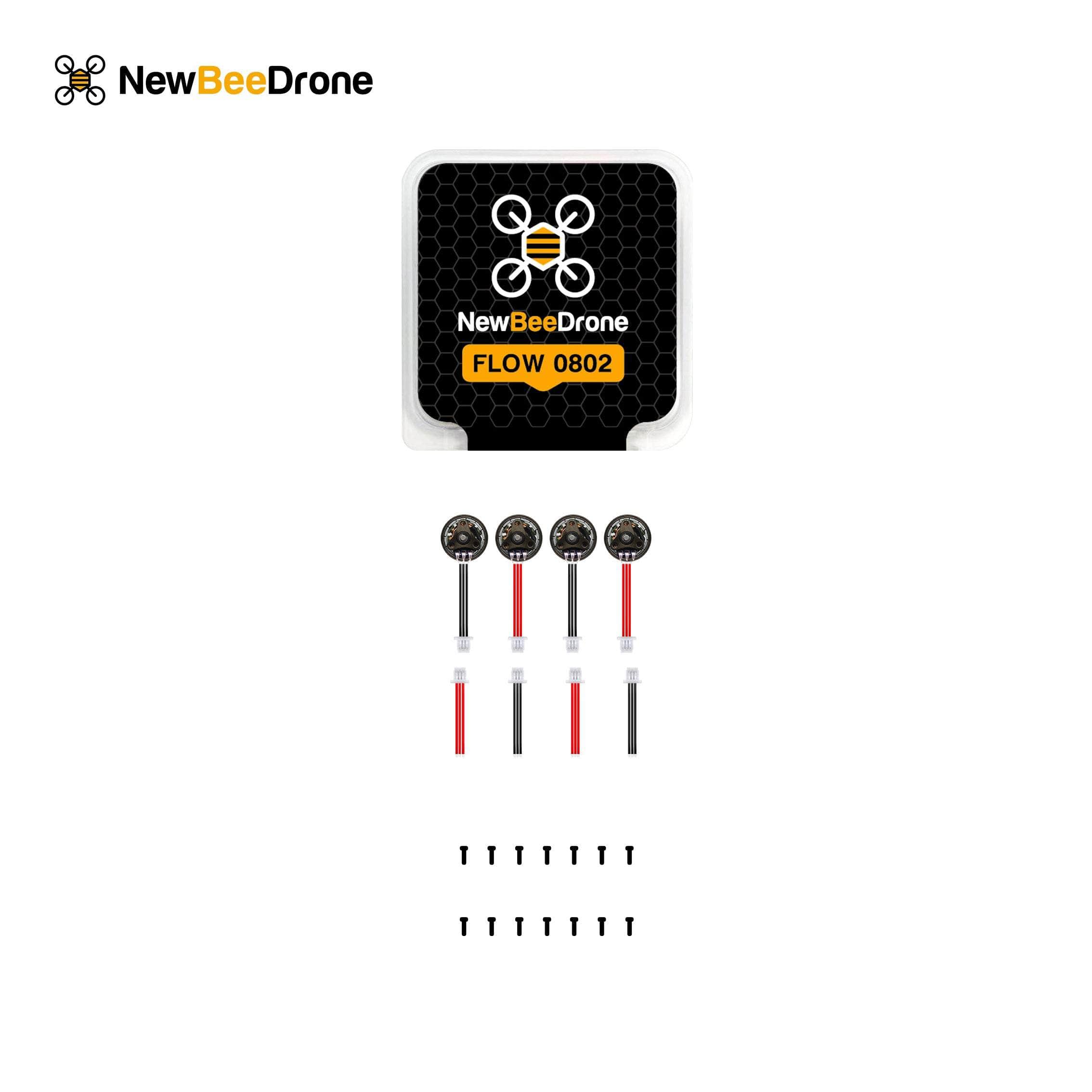  NewBeeDrone Flow 0802 19000kv Brushless Motors (Set of 4)、mySite、merchandisen