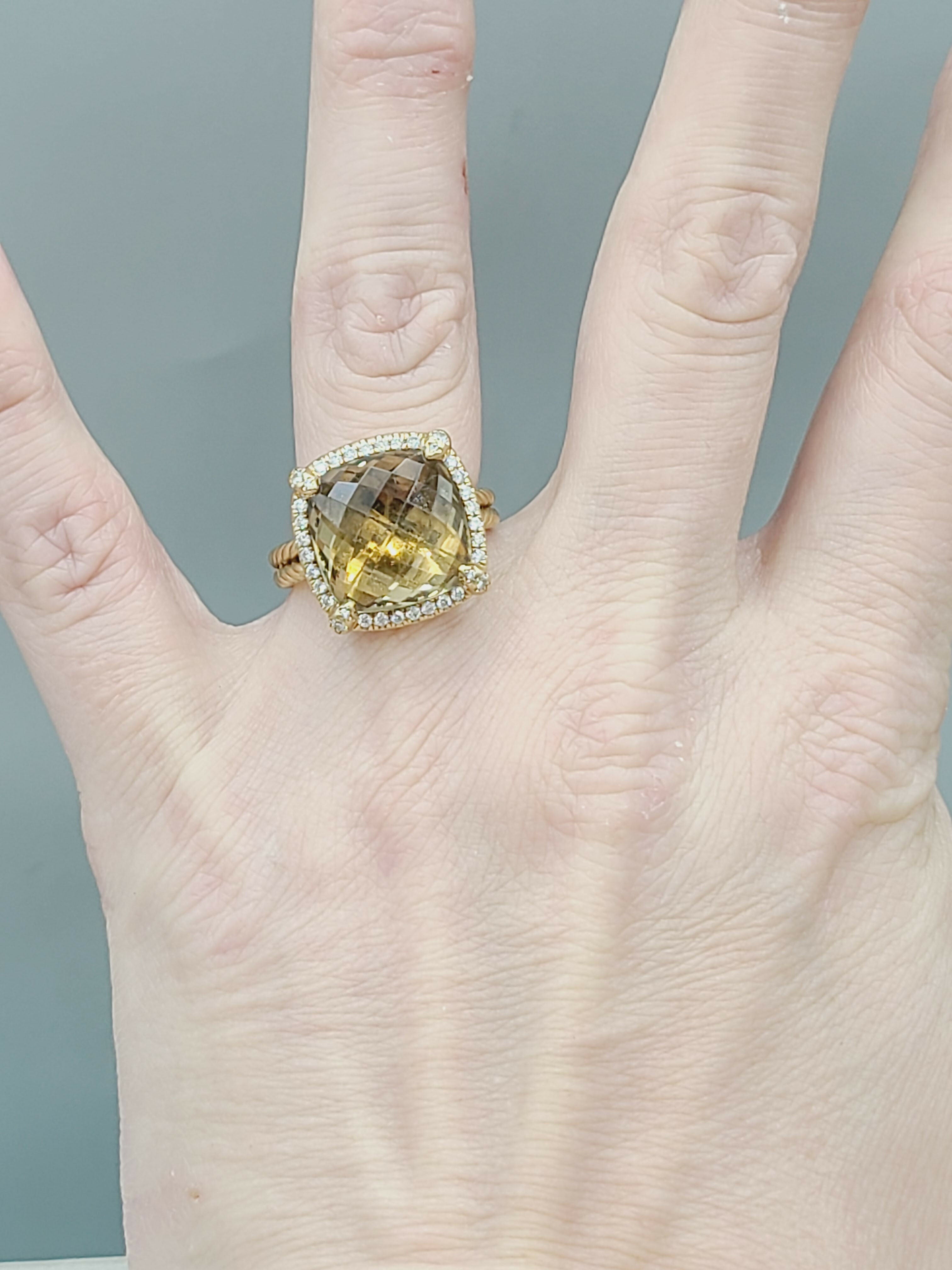 David Yurman Chatelaine Ring 鈥?Citrine, Diamonds & Gold、mySite、hinf8tx79