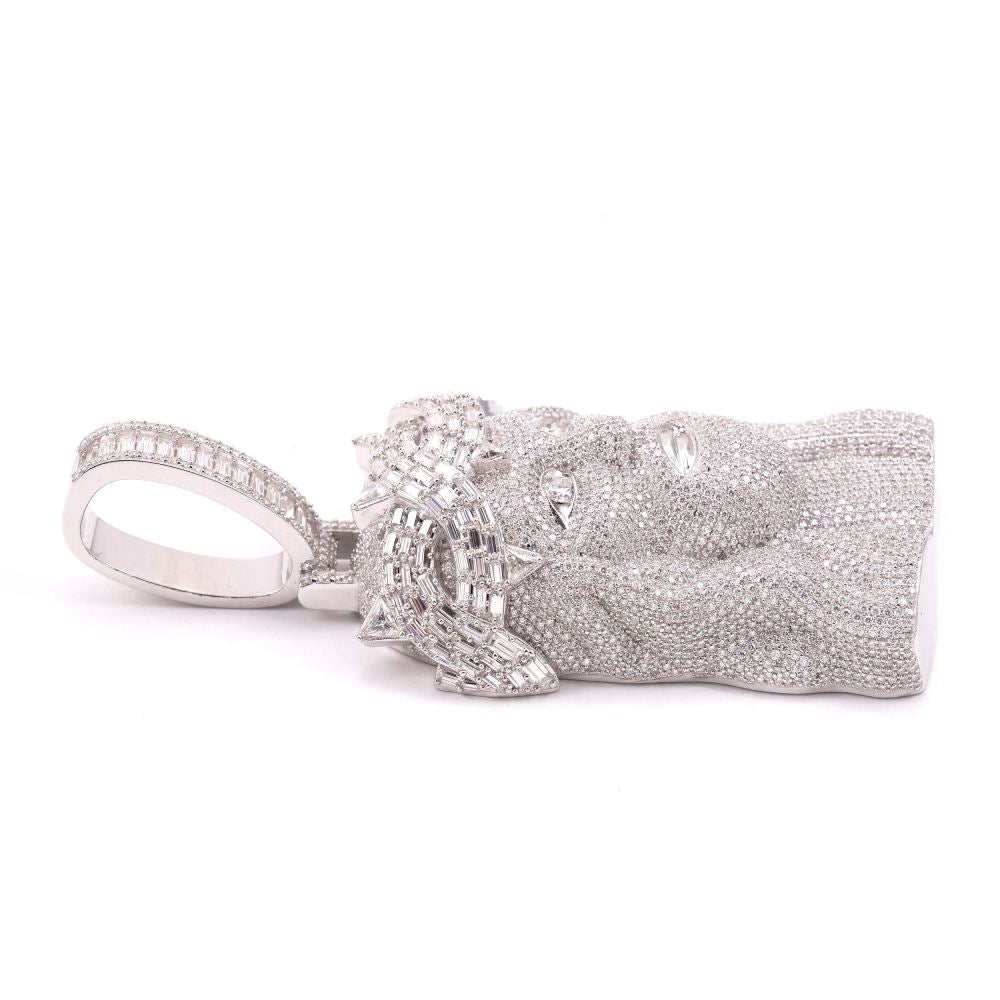 Moissanite Baguette Studded Jesus Pendant 14K Gold、mySite、hinf8tx79