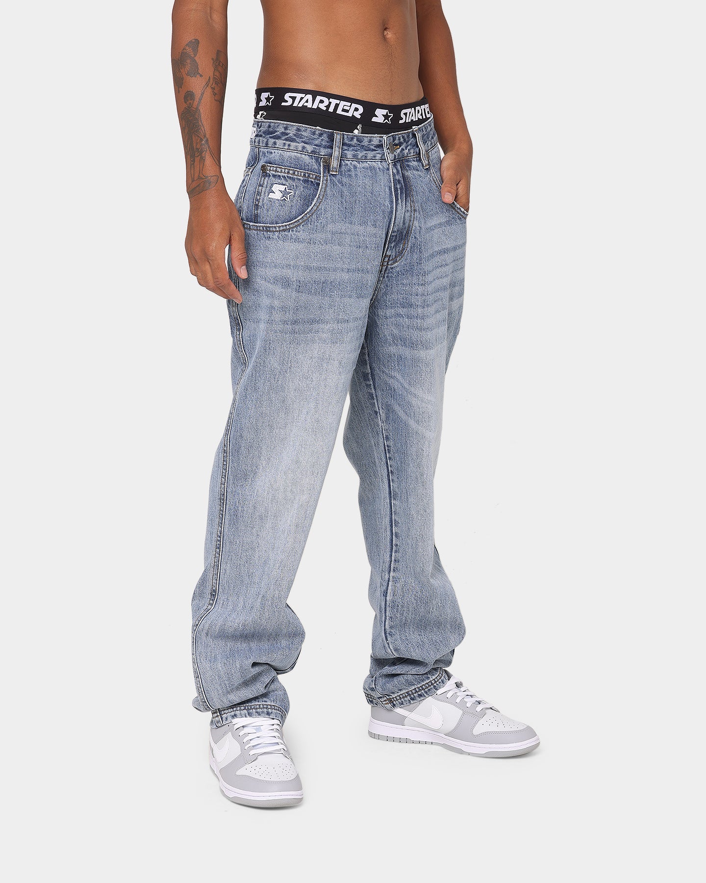 Starter '95 Relaxed Jeans Vintage Blue、mySite、zt4zffjzw