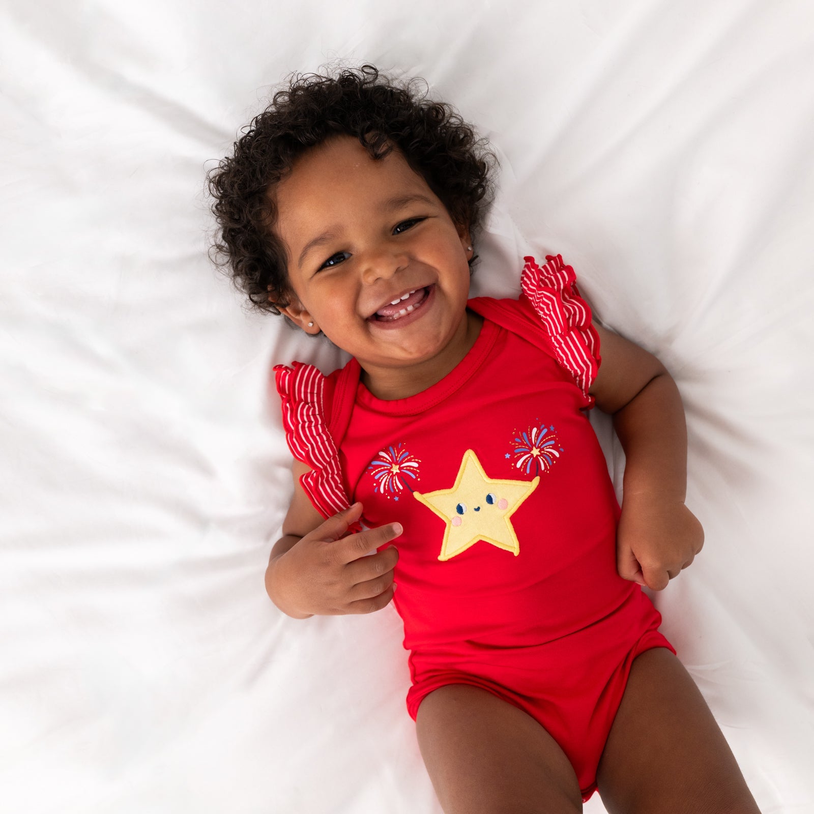 Candy Red Firework Flutter Bodysuit、mySite、g9winljtr