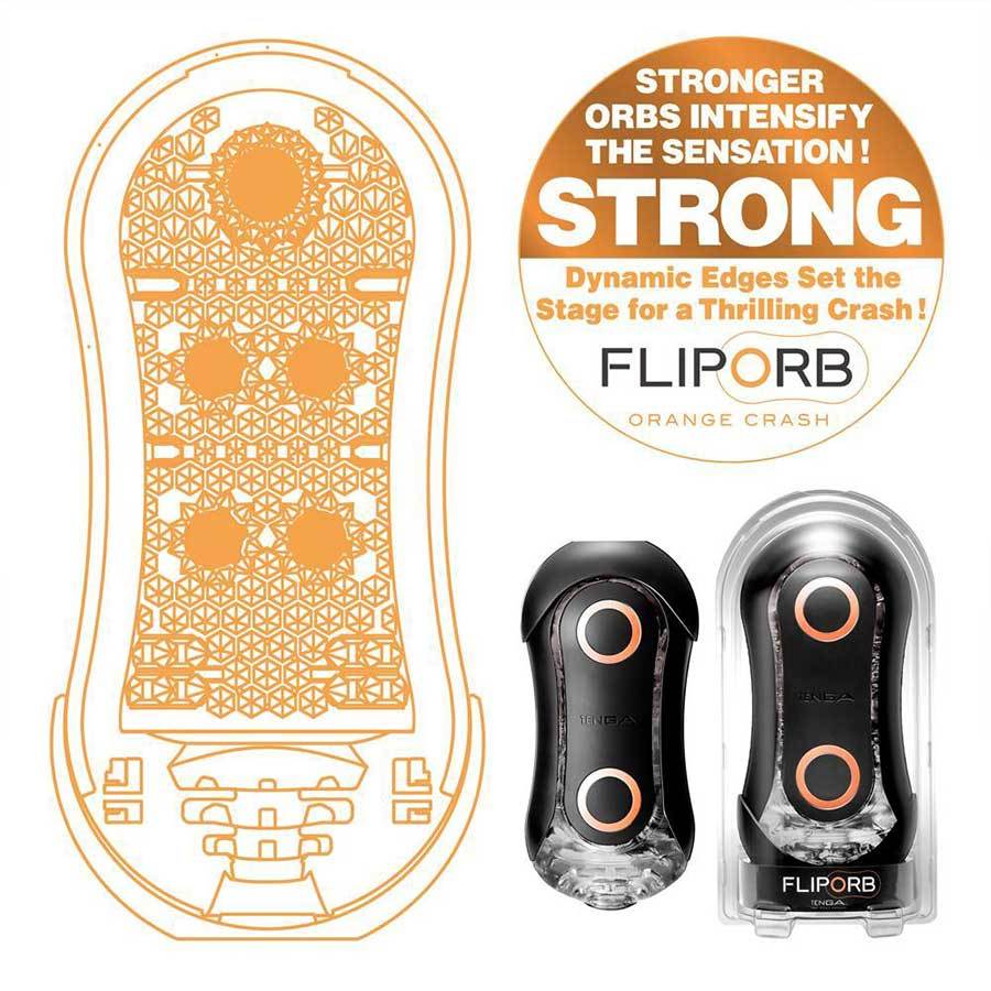 Tenga Flip Orb Strong Masturbator Series | Beaded Discreet Stroker、mySite、bottomscart