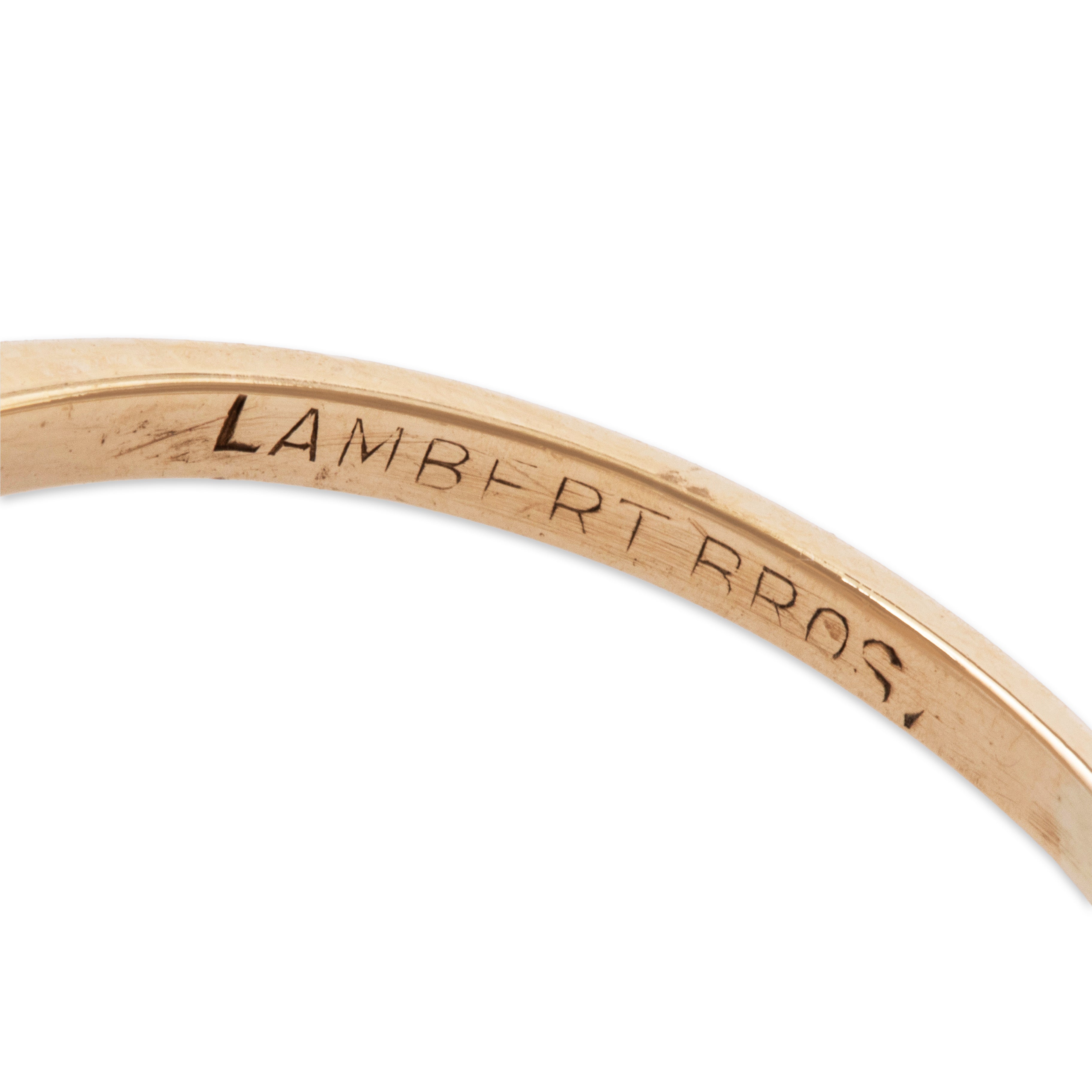 Antique Lambert Bros. 14k Yellow & White Gold .76cttw Old Mine Diamond Ring、mySite、hinf8tx79