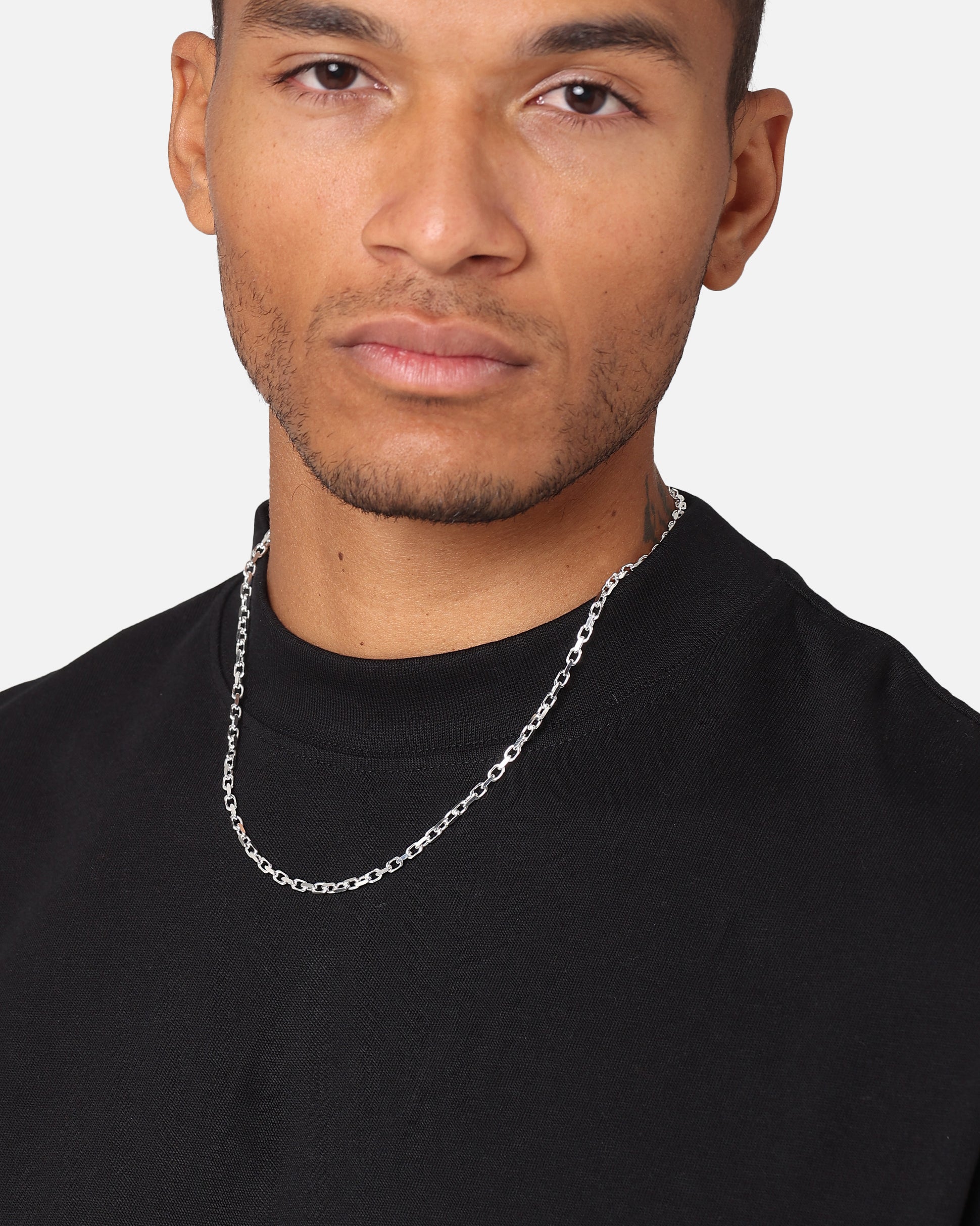 House Of Auric 3.5mm Straight Cut Cable Chain Silver、mySite、zt4zffjzw