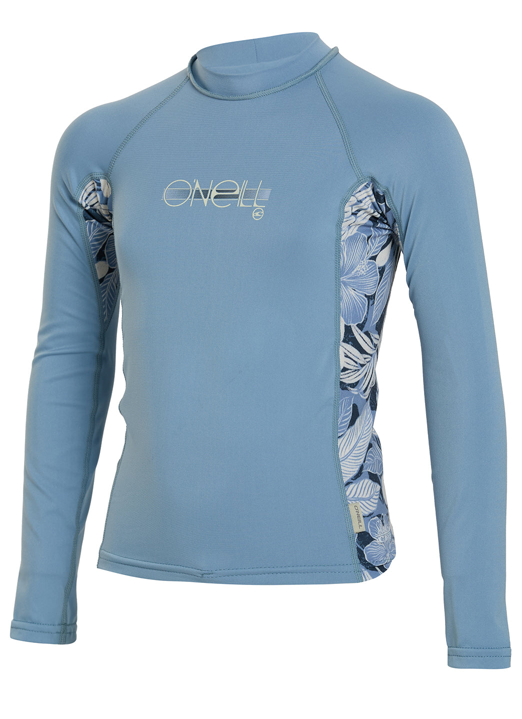 O'Neill Girls' Premium Skins Long Sleeve UPF 50 Rashguard (Little Kid, Big Kid)、mySite、noshort