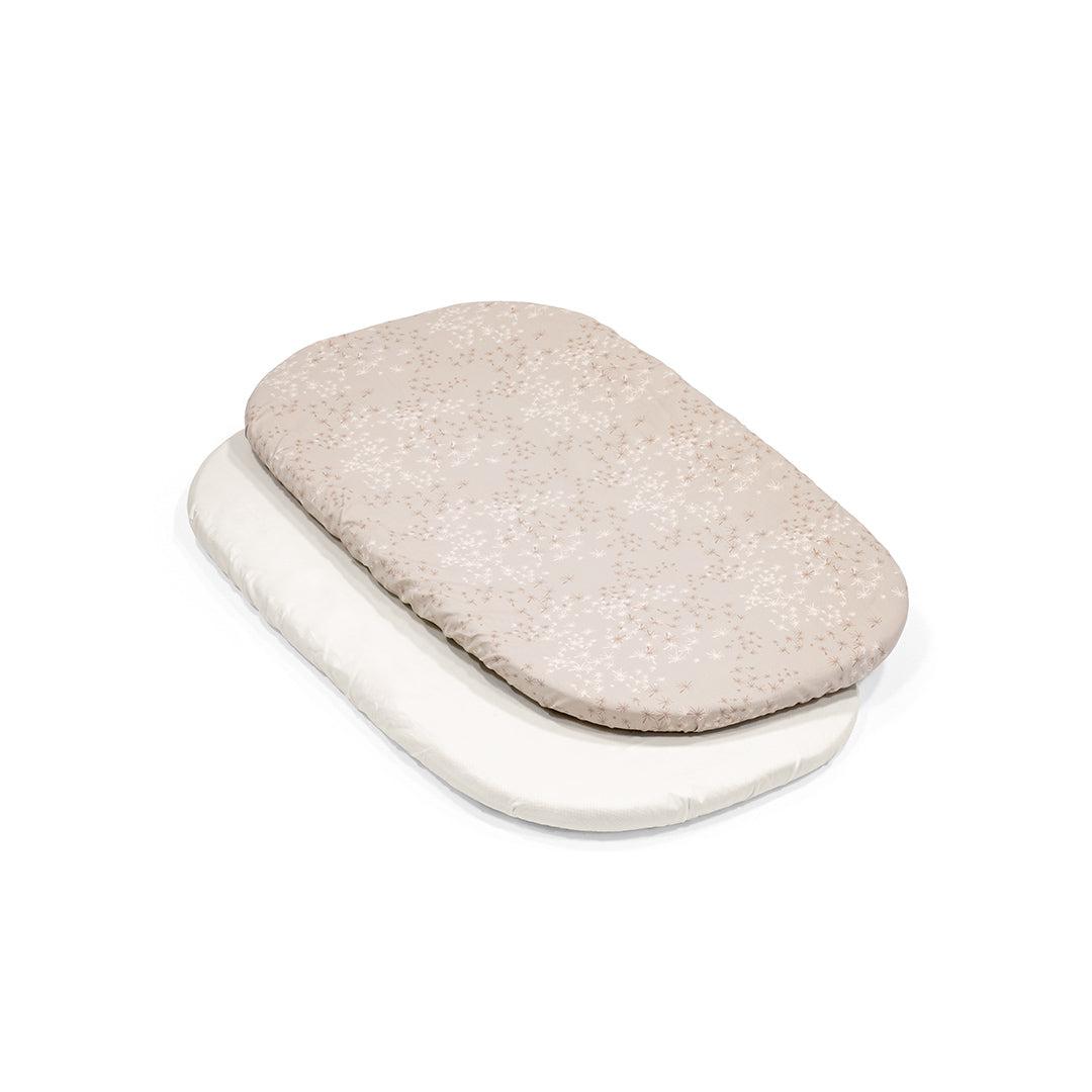  Stokke Snoozi Fitted Sheet - 2 Pack - Vanilla Dandelion、mySite、merchandisen