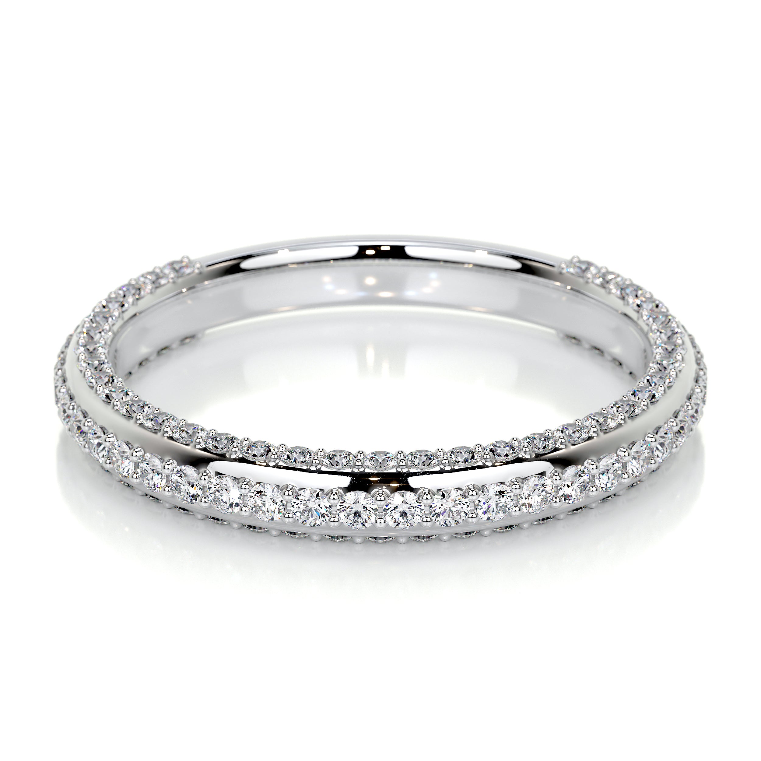 Anastasia Lab Grown Diamond Wedding Ring (0.75 Carat) -18K White Gold、mySite、hinf8tx79