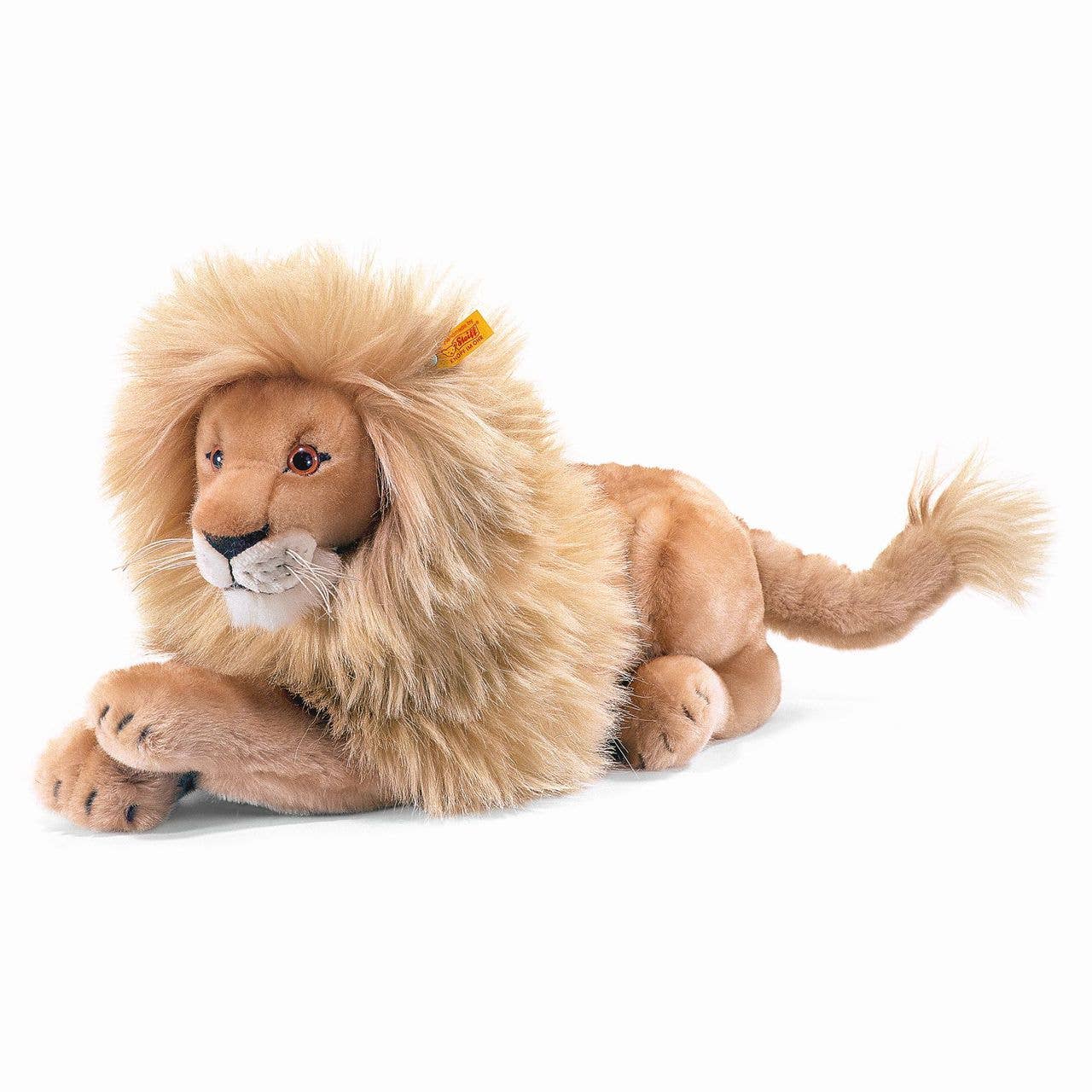 Leo Lion Realistic Plush Toy, 18 Inches by Steiff-the finest plush animals!、mySite、g9winljtr
