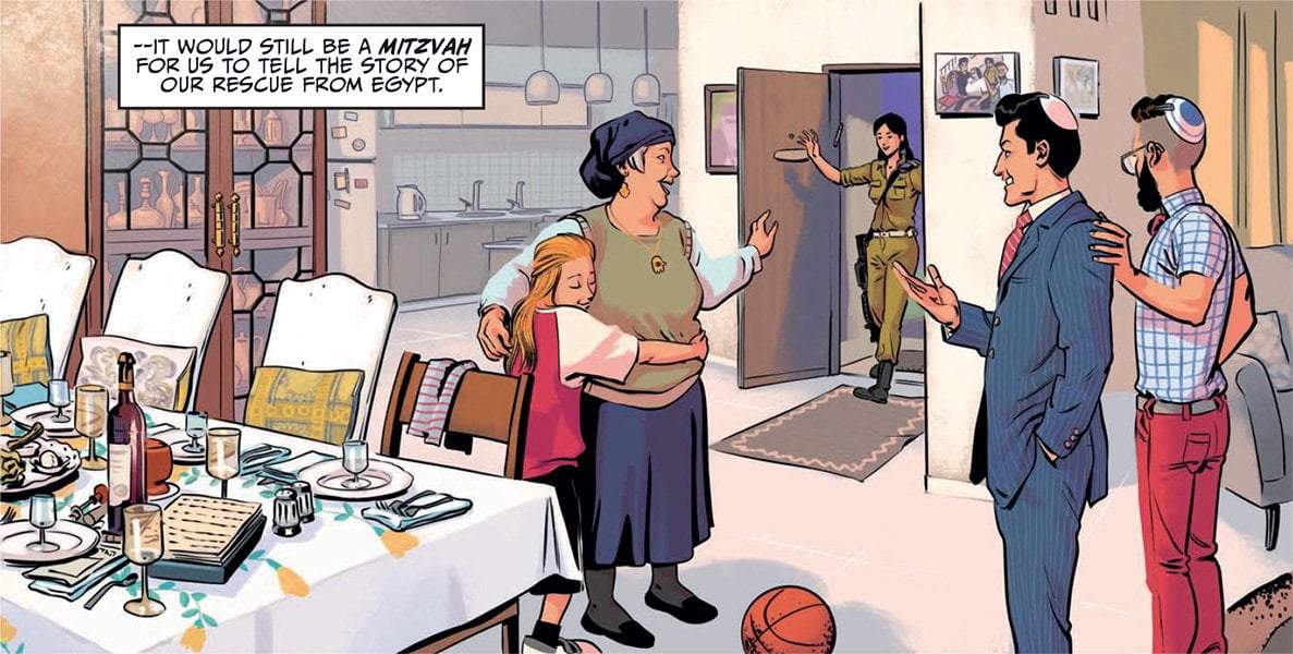 Passover Haggadah Graphic Novel、mySite、topwebapps