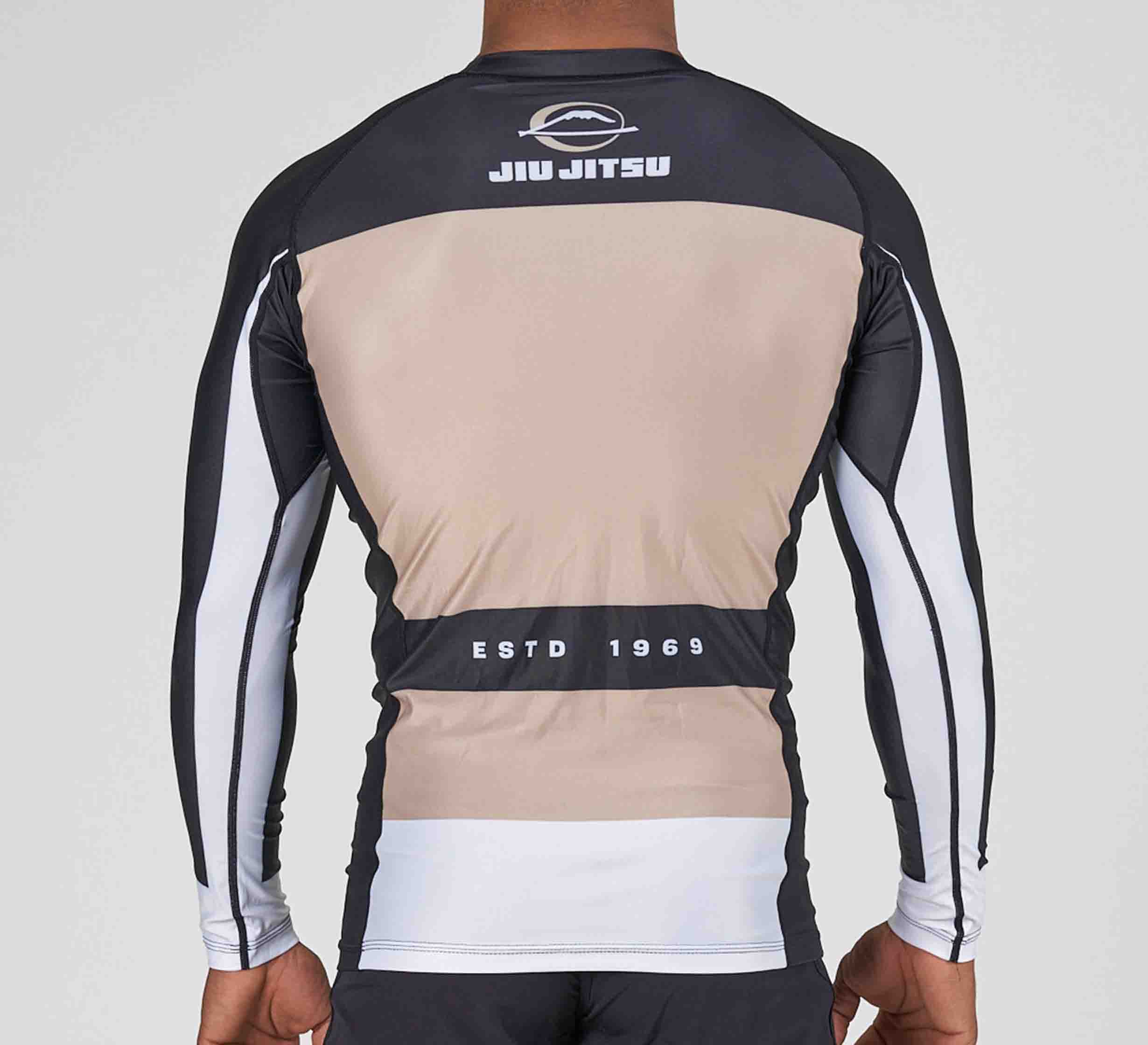 Jiu Jitsu Script Flex Lite Long Sleeve Rashguard Black、mySite、gigharbornorthrealestate