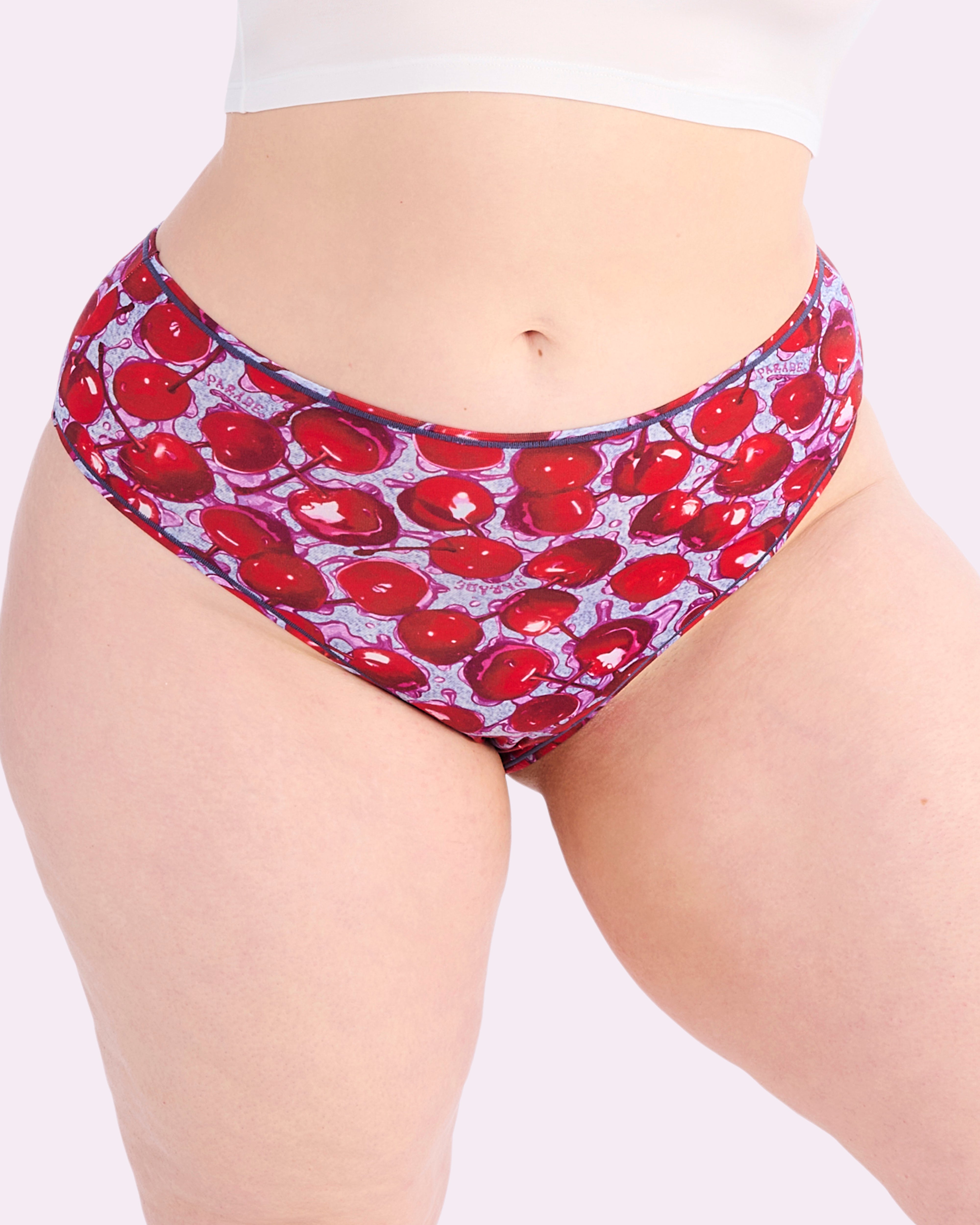 Vintage High Rise Brief | New:Cotton (Wet Cherries)、mySite、bengalsvssteelers