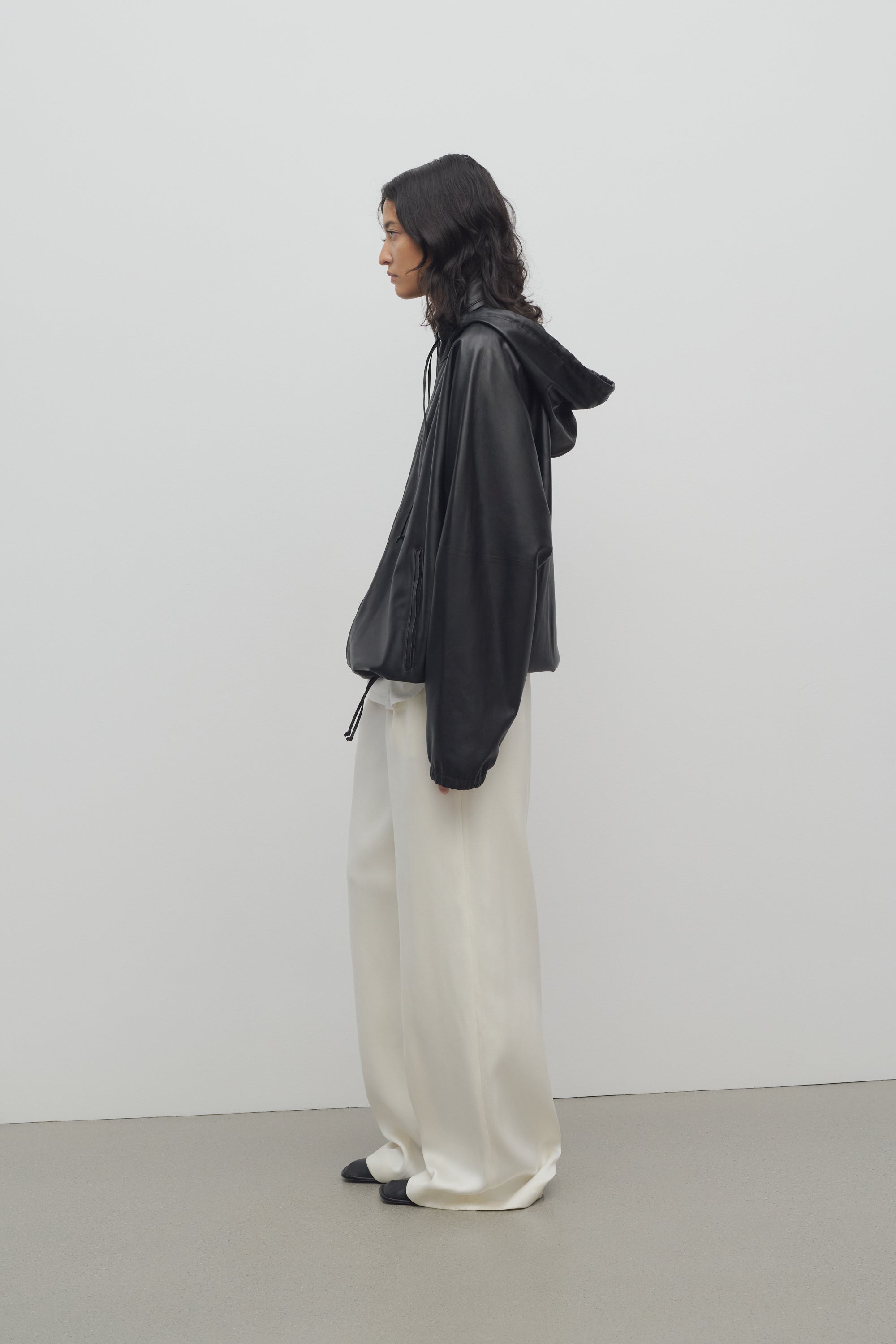 Caledon Pant in Silk and Wool、mySite、aoinhome