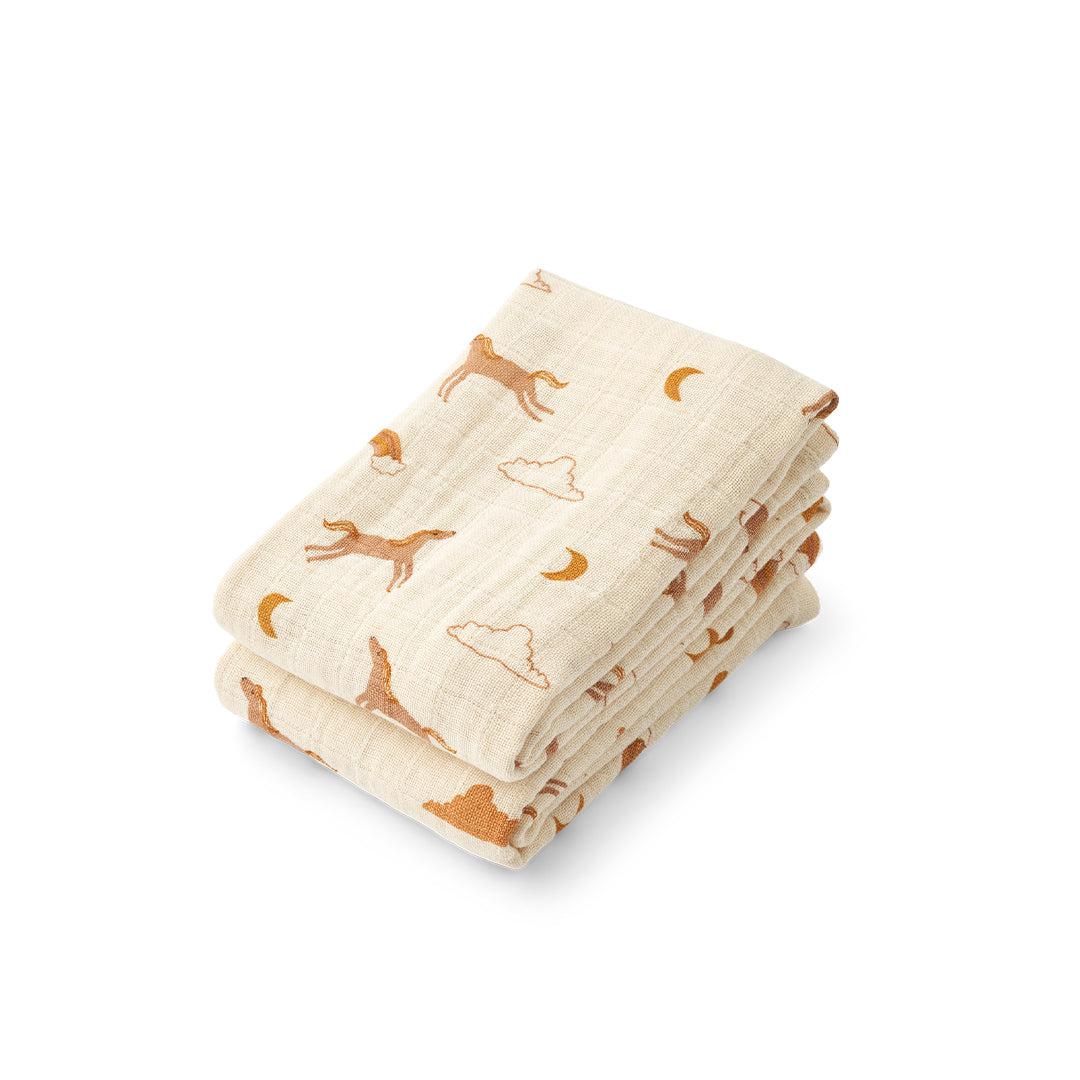  Liewood Lewis Muslin Cloth 2-Pack - Dream / Ecru、mySite、merchandisen