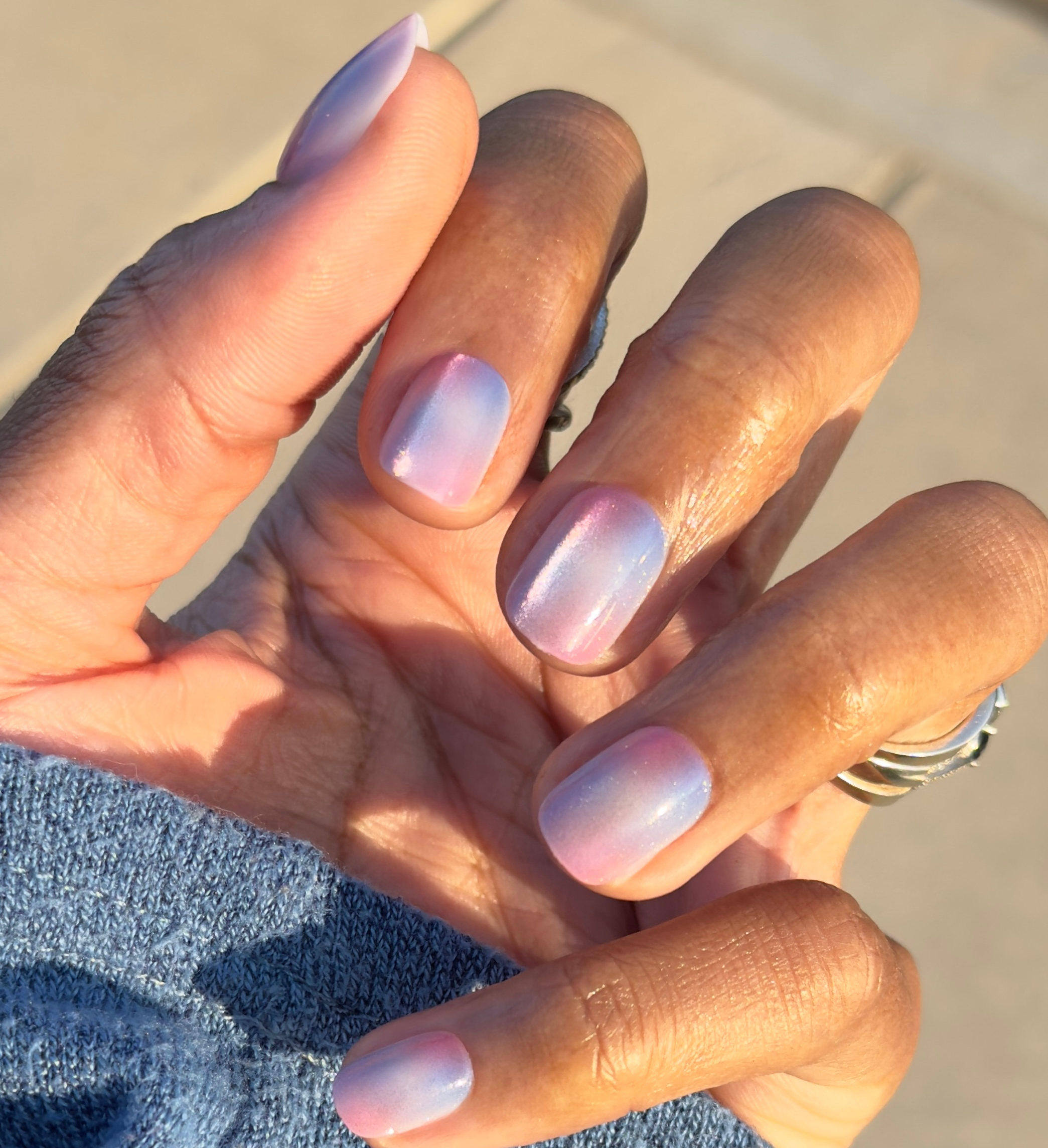 Fairy Velvet | Extra Short | Squoval - Tab Press-On、mySite、solidvoid