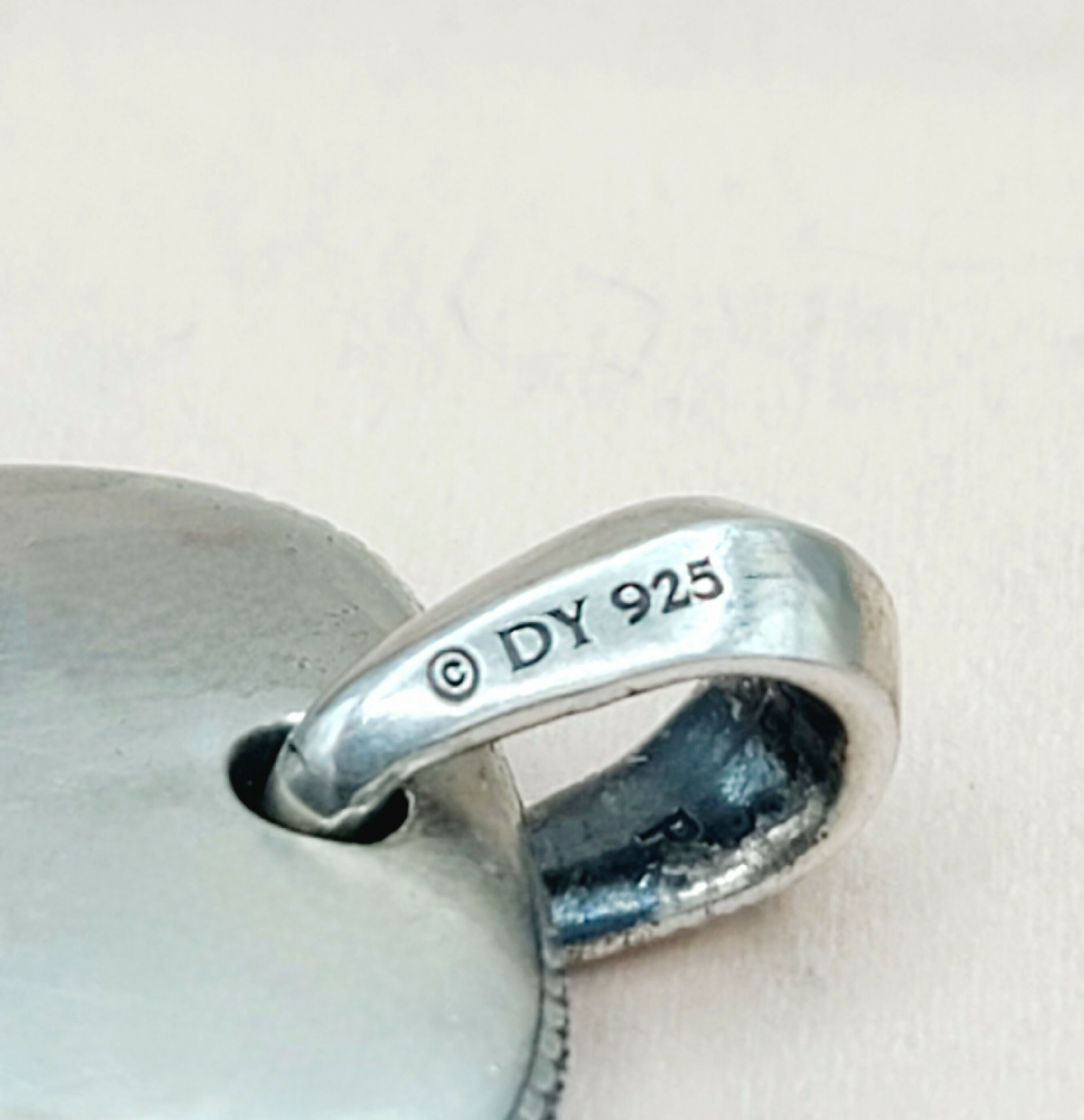 David Yurman Large Sky Pendant Tablet in Sterling Silver、mySite、hinf8tx79