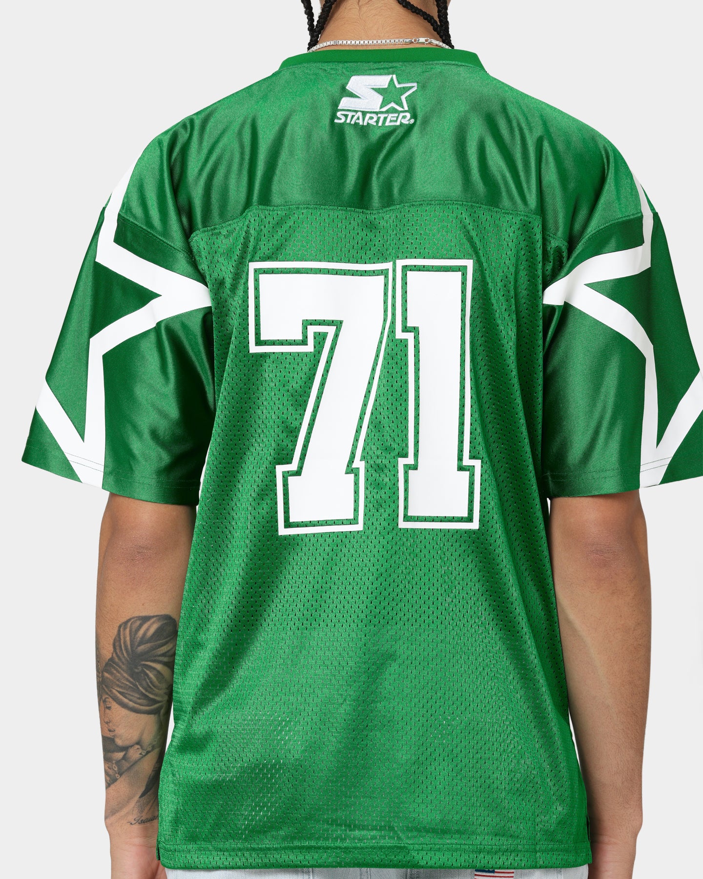 Starter Stars Football Jersey Green、mySite、zt4zffjzw