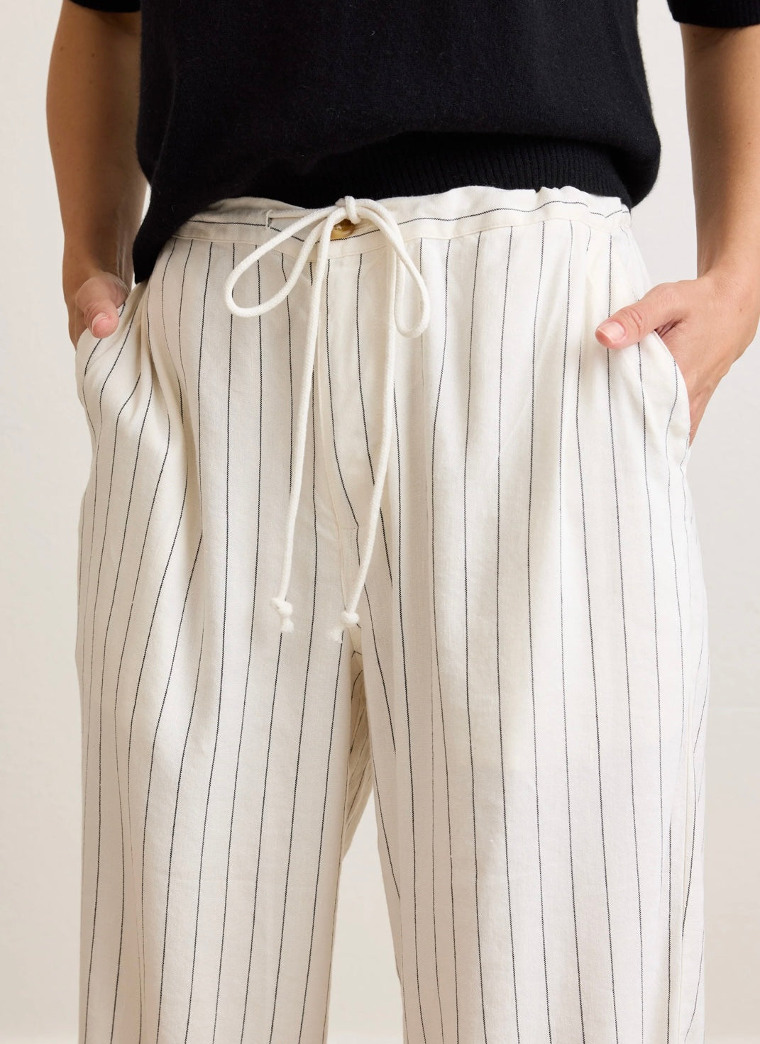 Not Monday Brynn Tie Front Pant - Final Sale、mySite、noshort