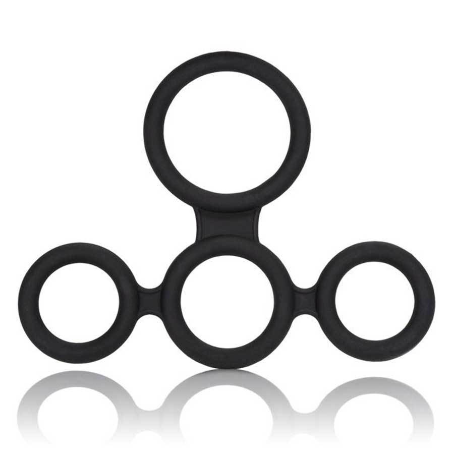 Big Man's Spreader Silicone Erection and Scrotum Enhancing Cock Ring、mySite、bottomscart