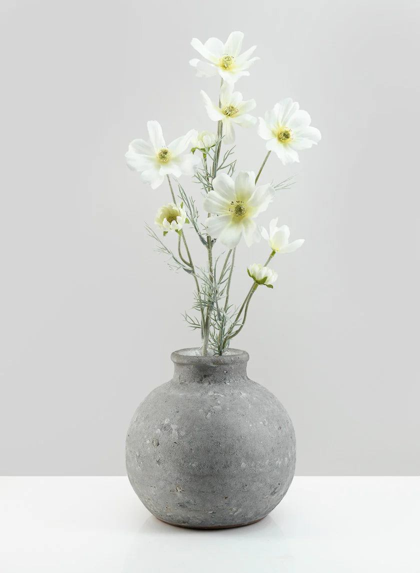  Arita Aged Cement Deco Vase、mySite、elrpsem3k