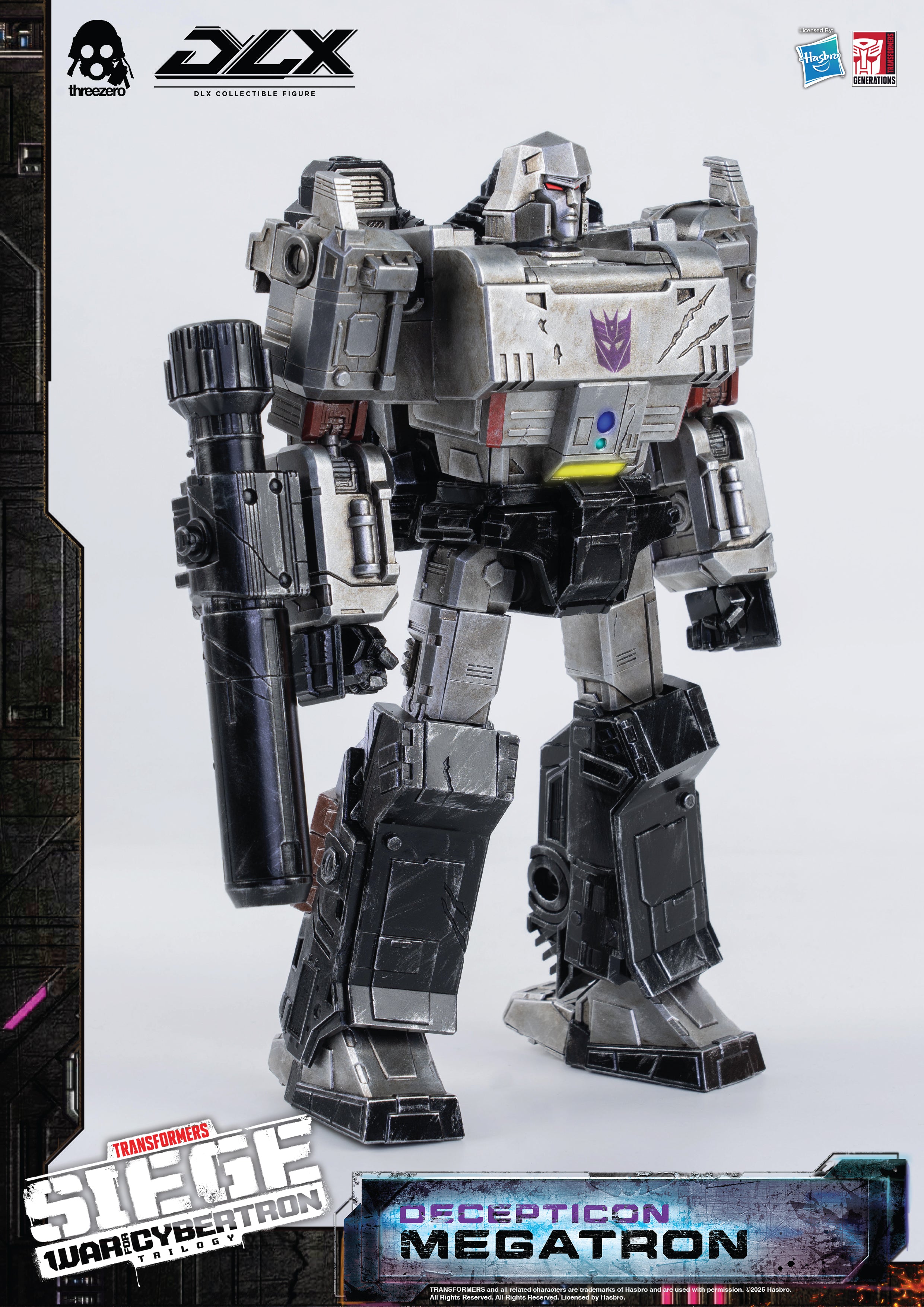 Threezero Transformers: War for Cybertron Trilogy DLX Megatron、mySite、hgirdovlk