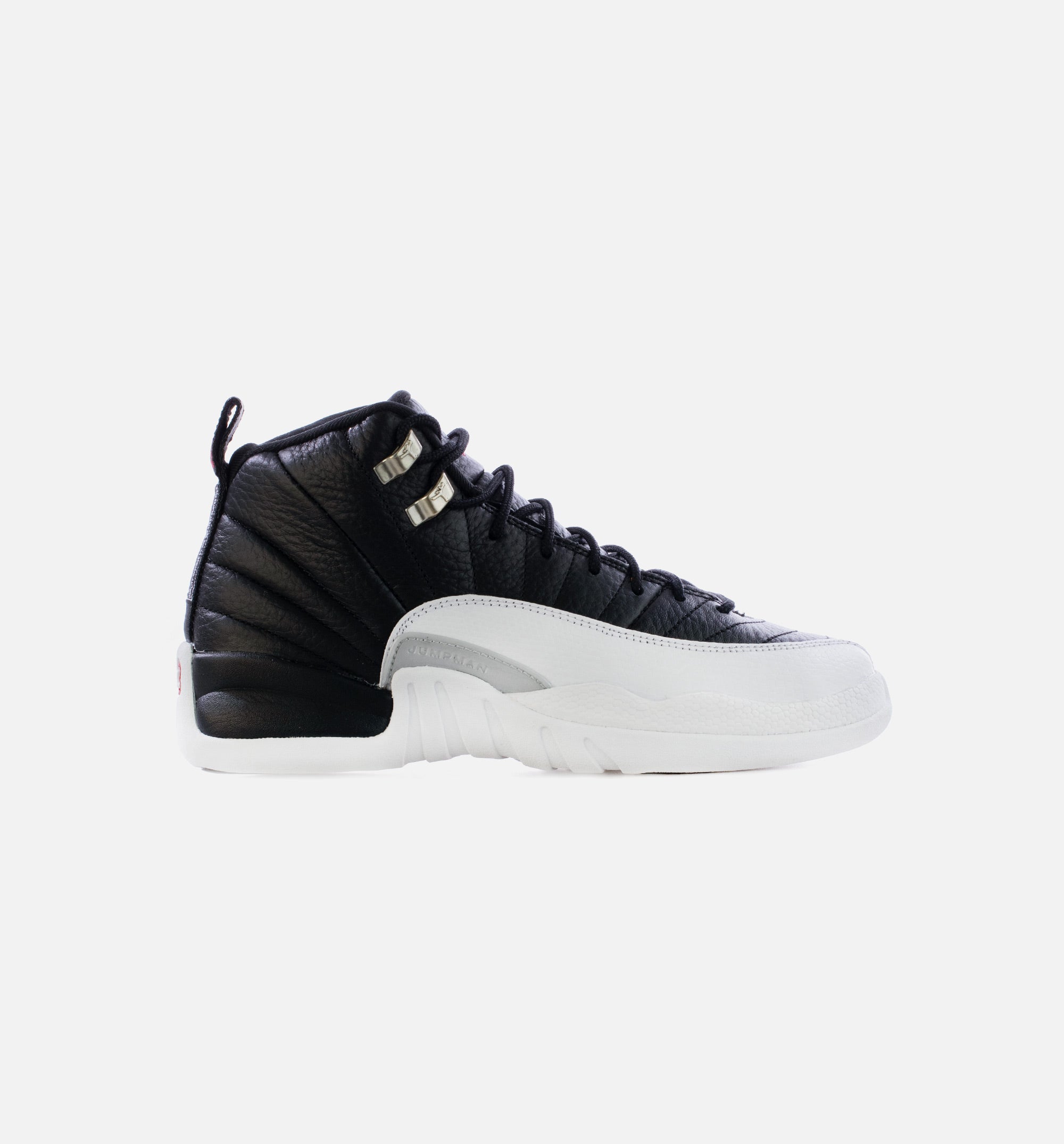 Air Jordan 12 Playoffs Grade School Lifestyle Shoe - Black/White、mySite、dreamappss