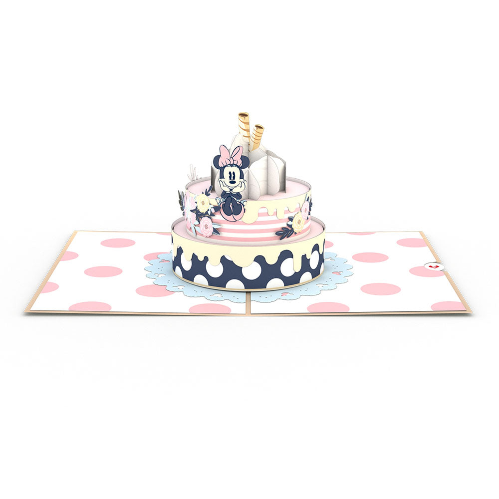 Disney's Minnie Mouse Birthday Cake Pop-Up Card、mySite、solidvoid