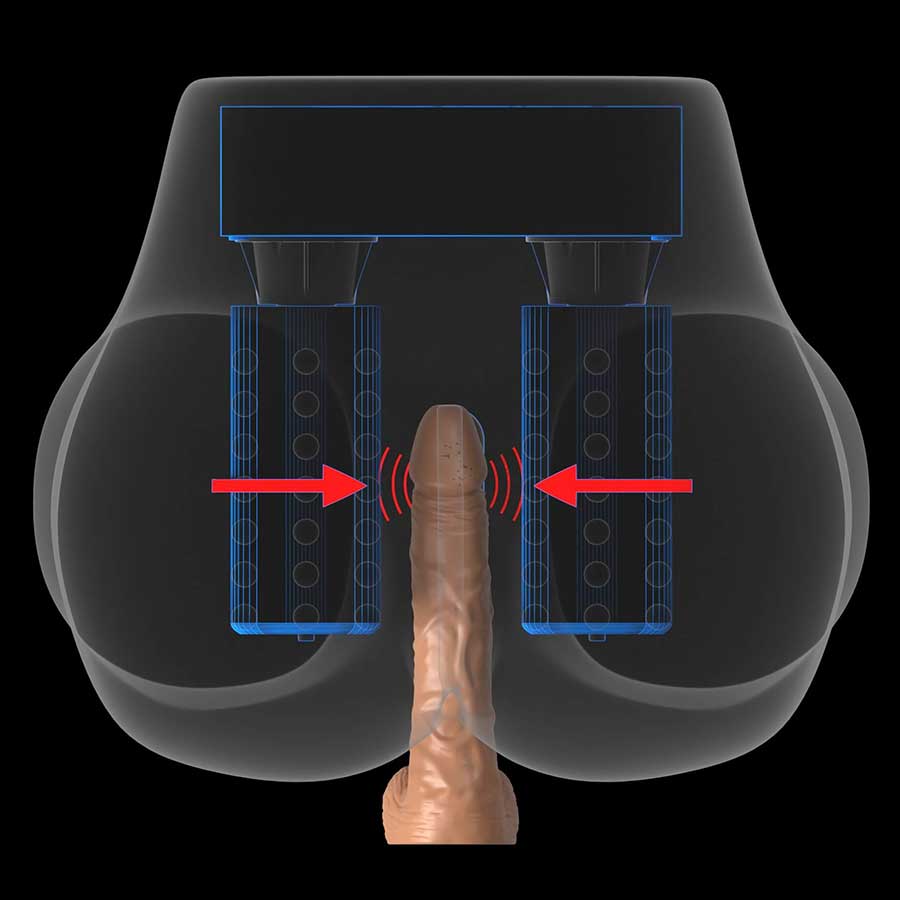 Milk Me Silly Vibrating & Gyrating Masturbator Pussy & Ass by Pipedream、mySite、bottomscart