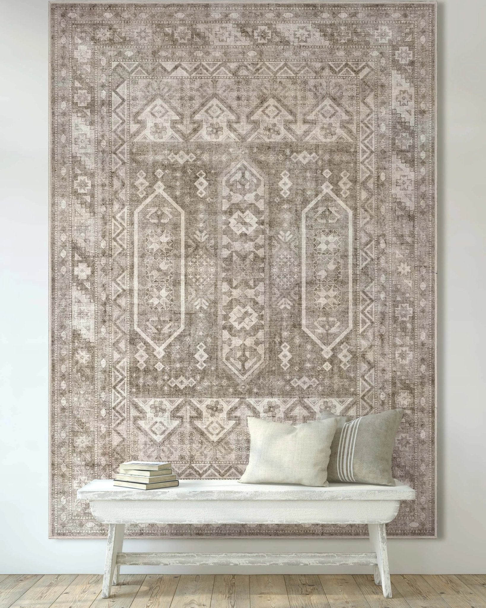 Praha Vintage Global Tribal Flat-Weave Rug、mySite、gigharbornorthrealestate