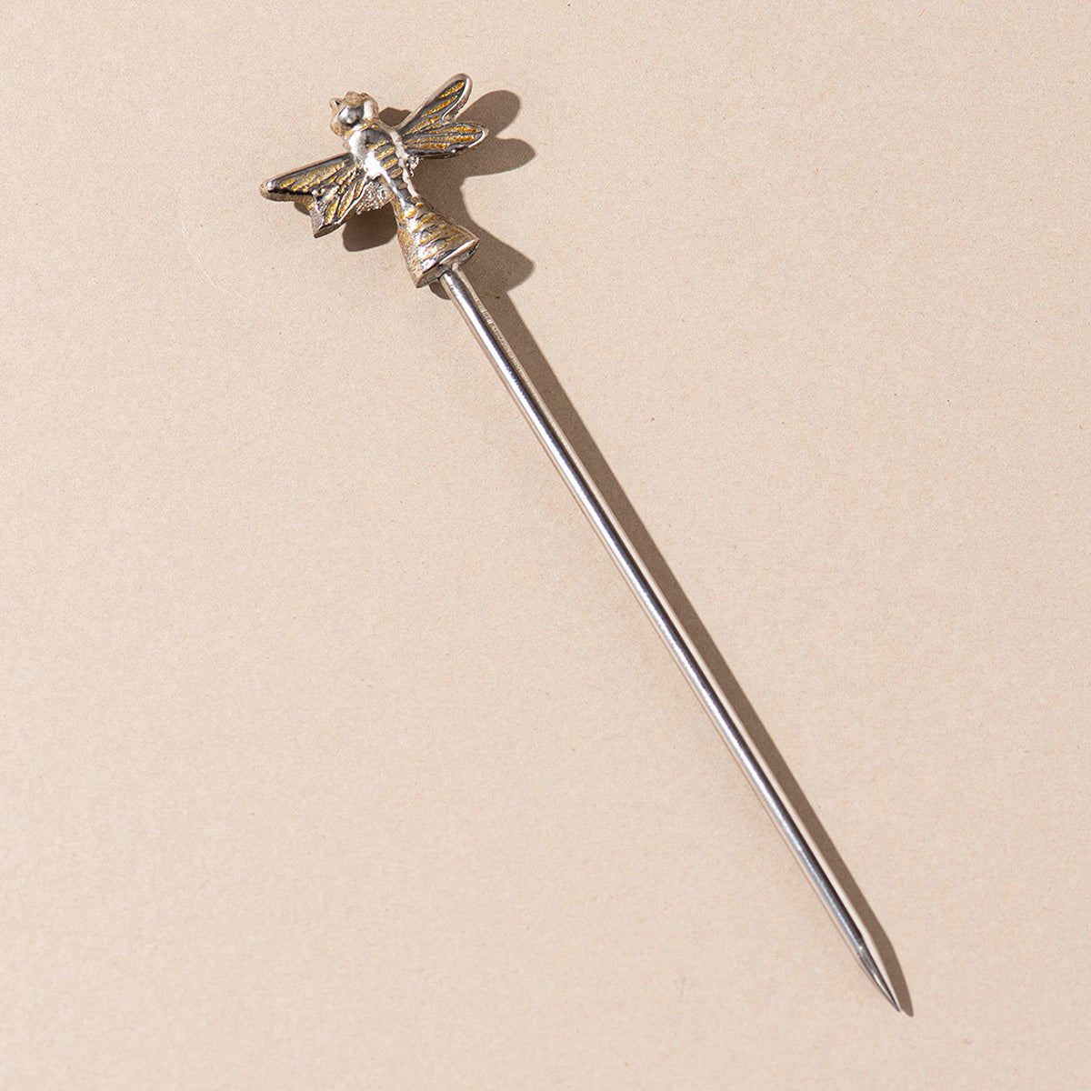 Stainless Steel Cocktail Picks | Dragonfly Shape | Silver、mySite、camillekostekn